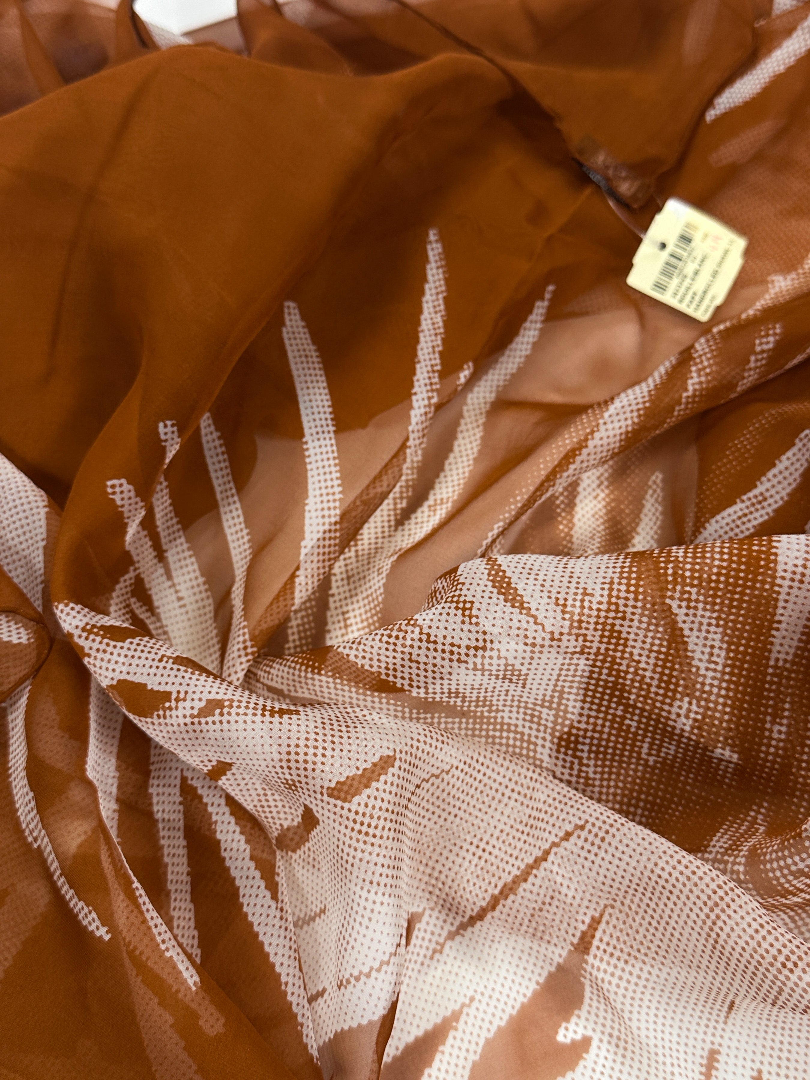 Hermès Dahlia II Mousseline 140