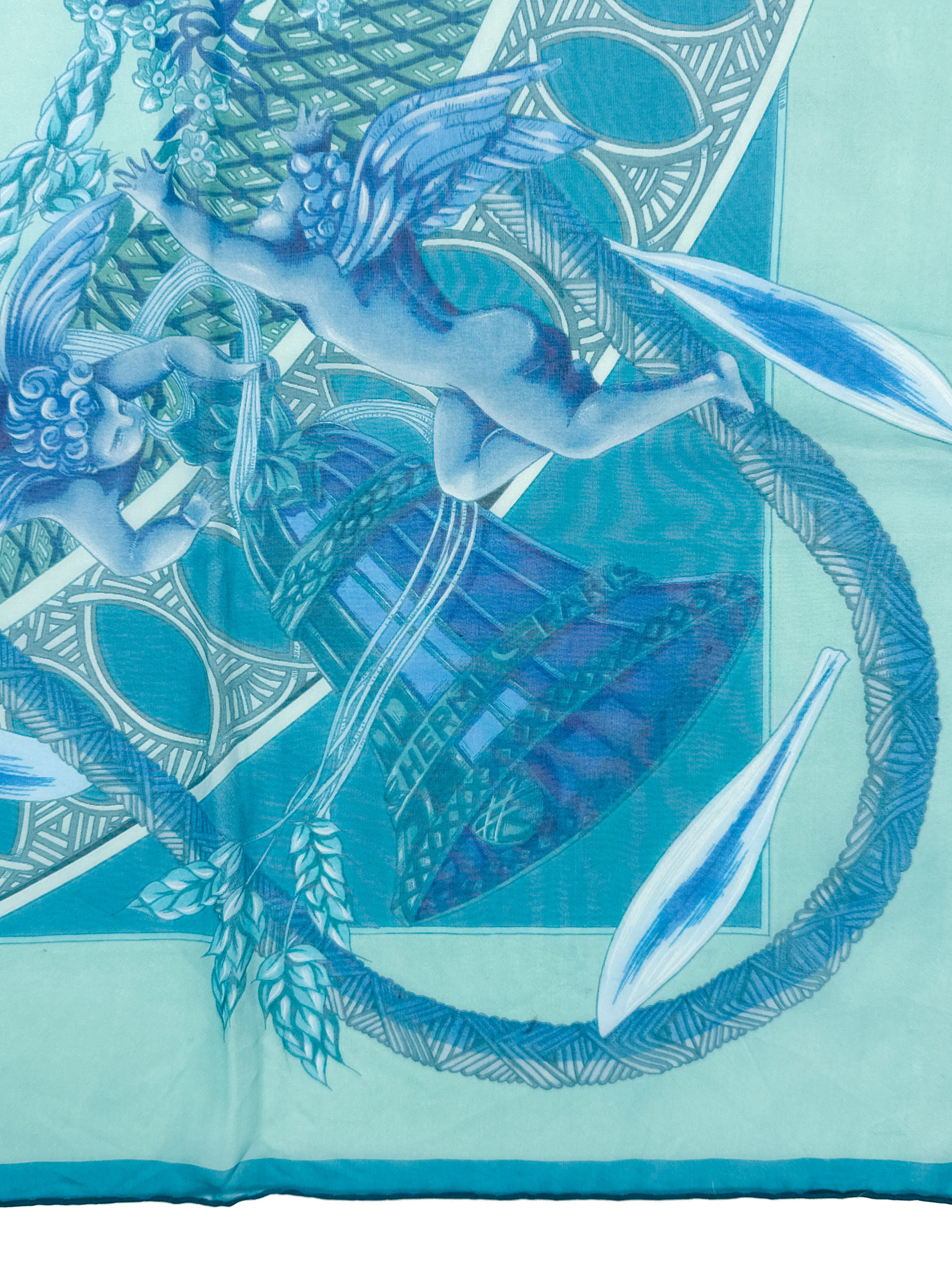 Hermès Amours Mousseline 90