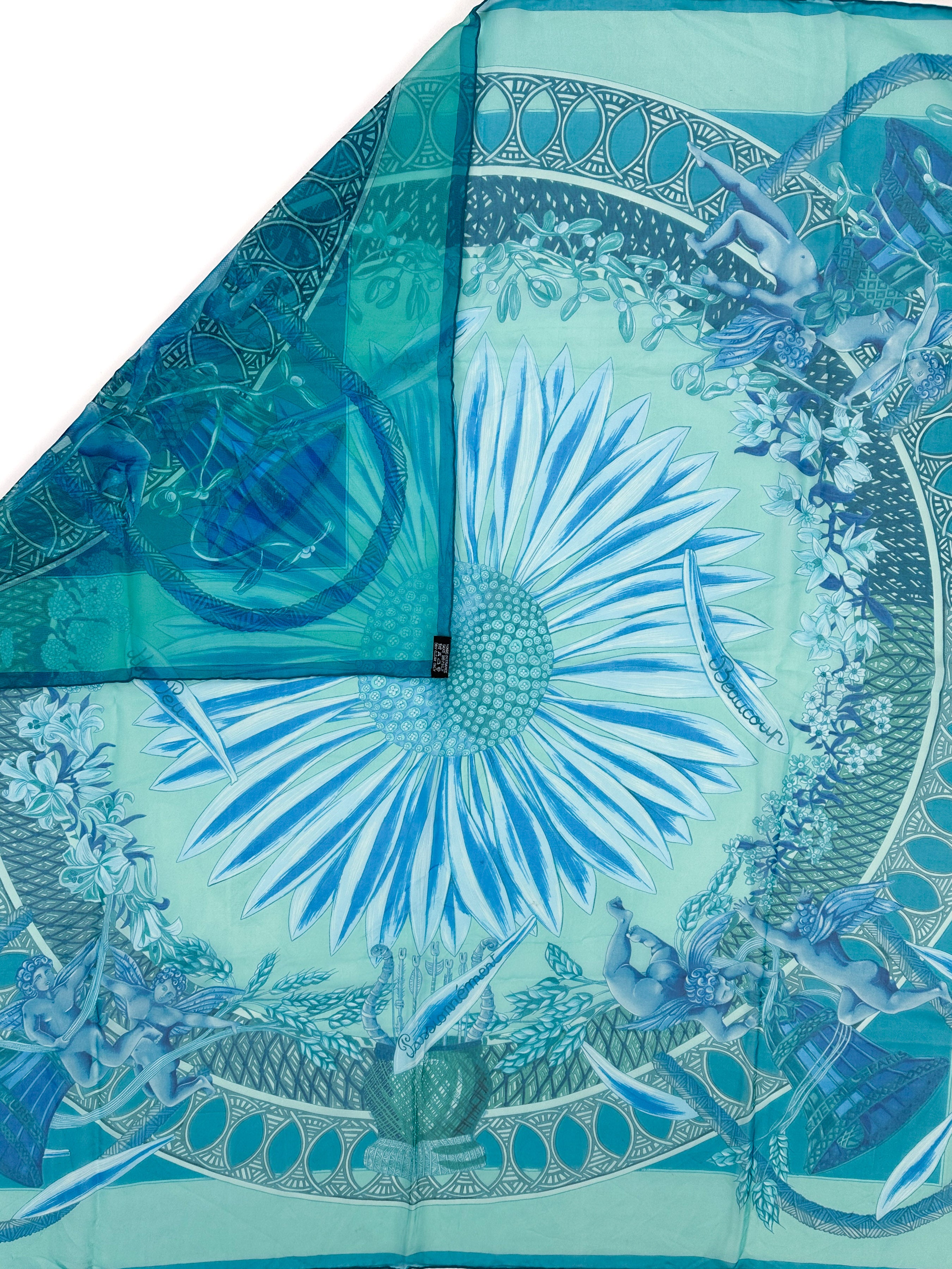 Hermès Amours Mousseline 90