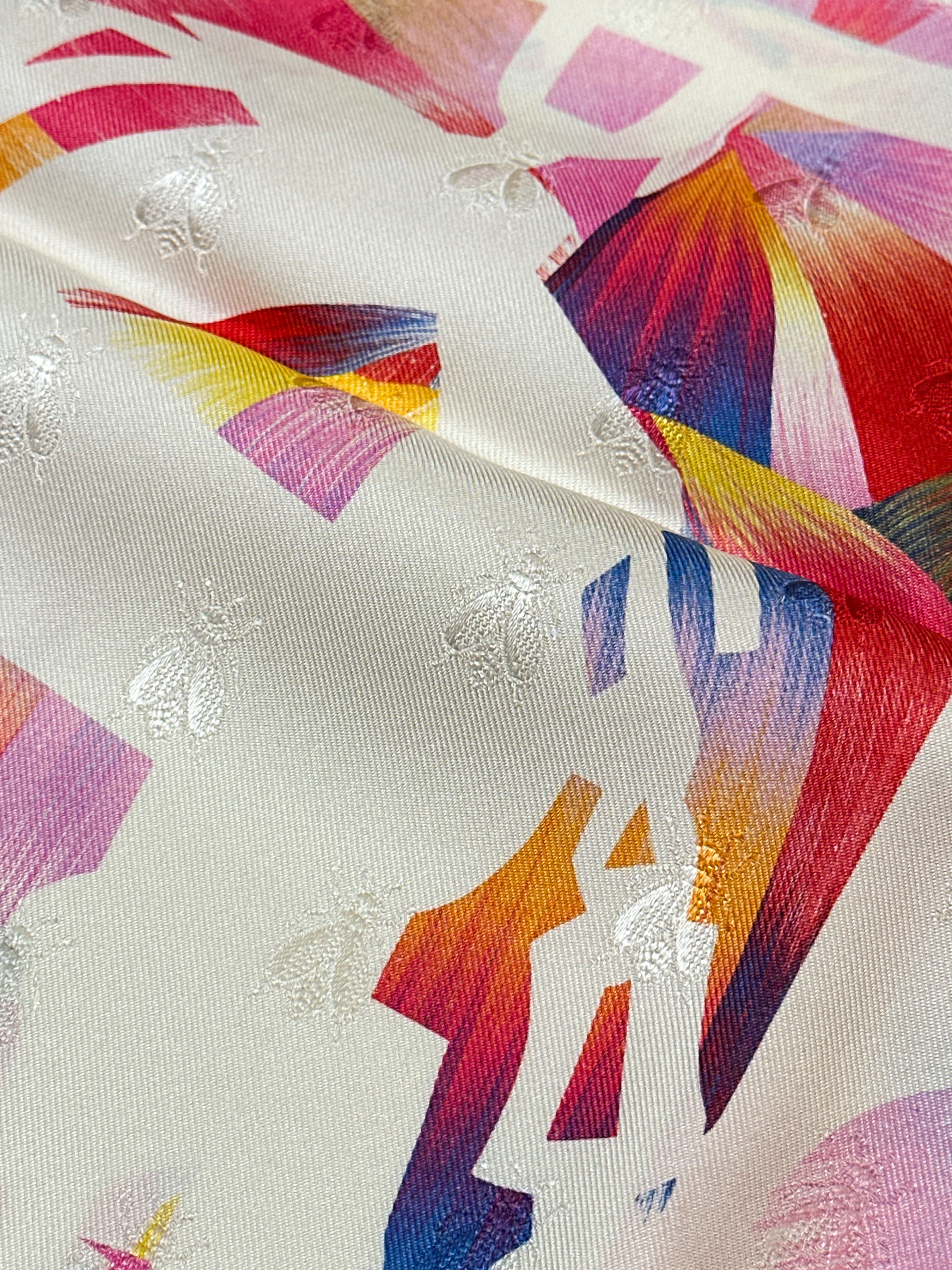 Hermès Brides de Gala Marble Jacquard 90