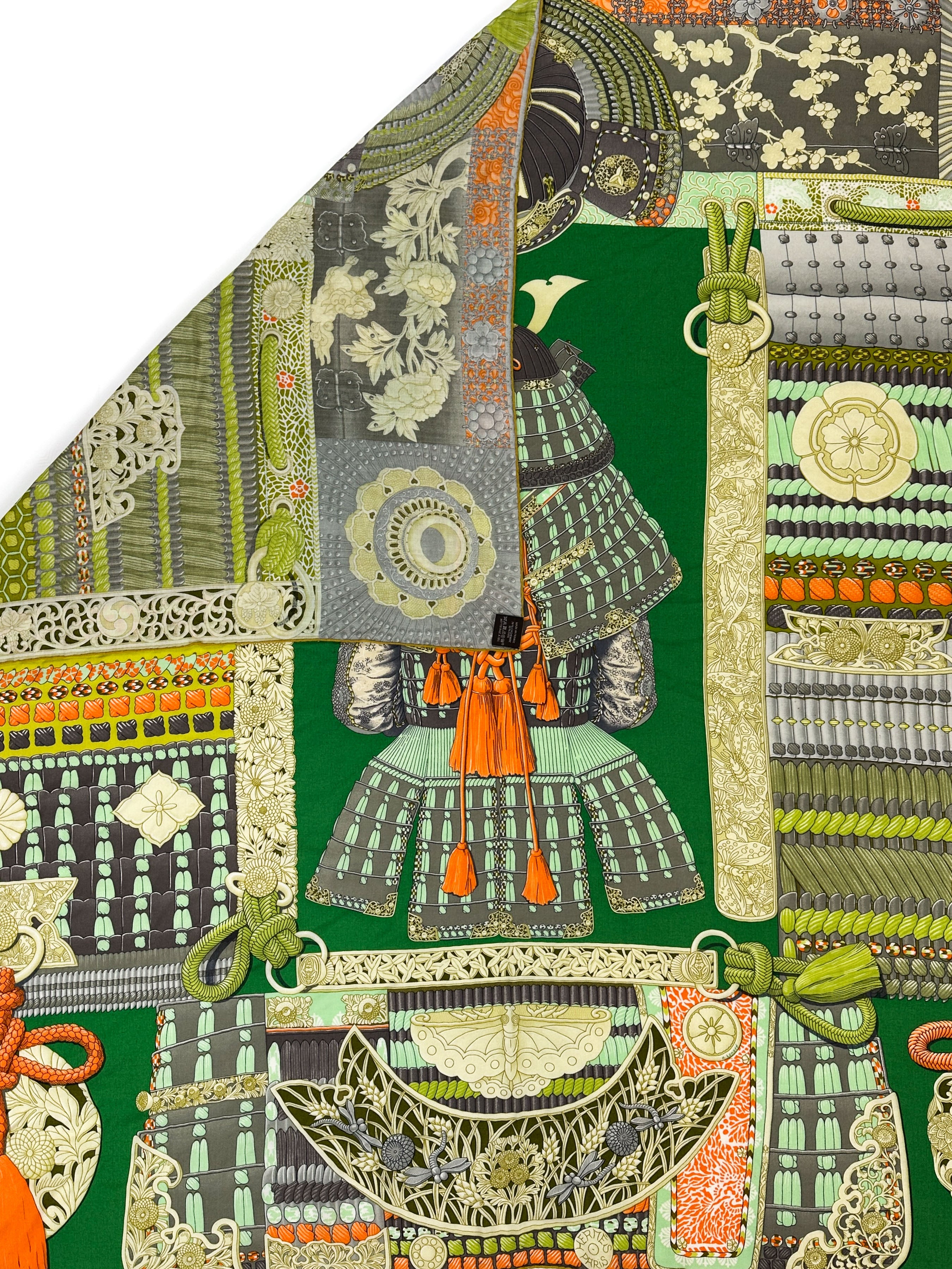 Hermès Parures de Samourais Cashmere Silk 140