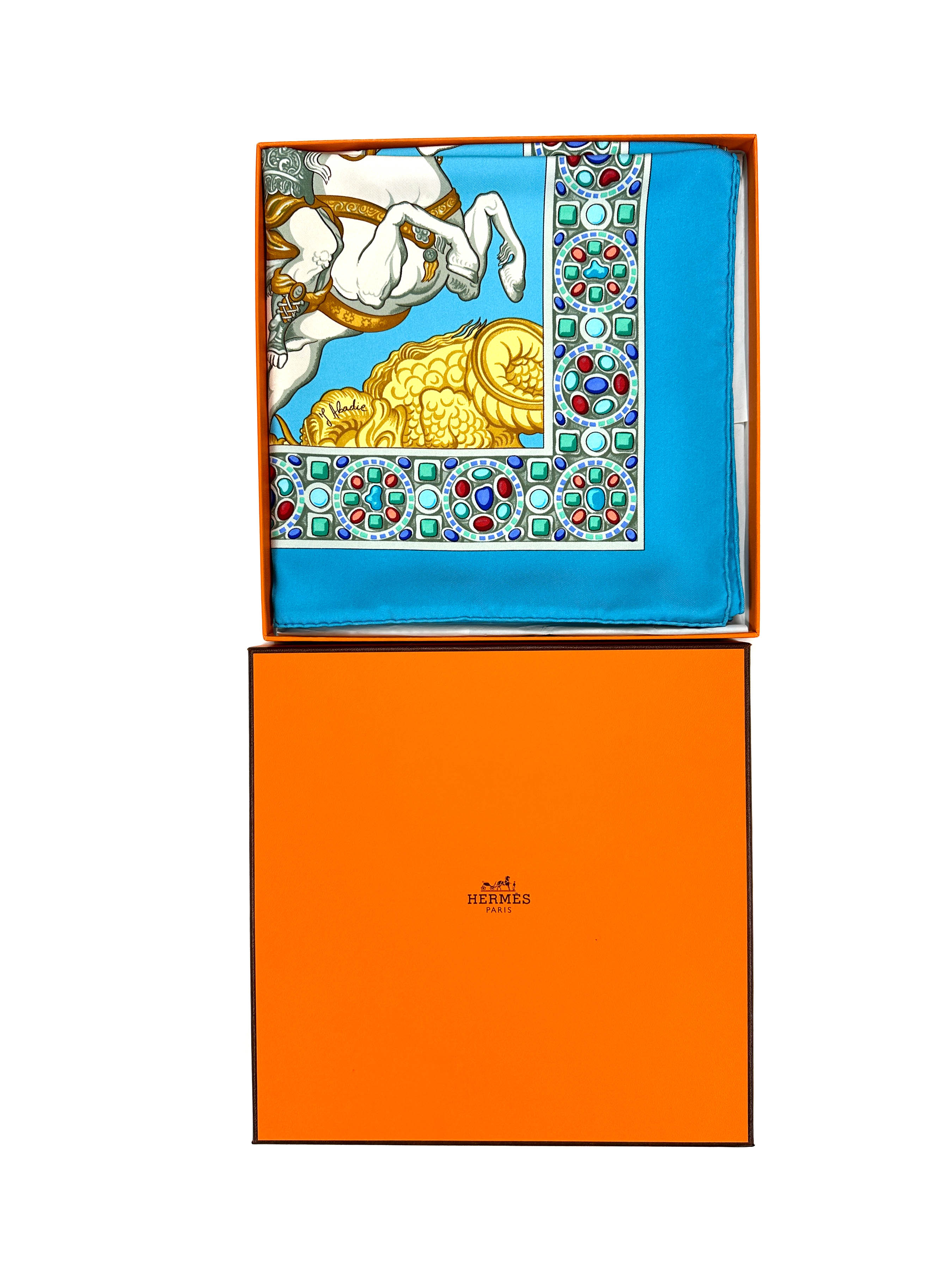 Hermès Triomphe du Paladin 90