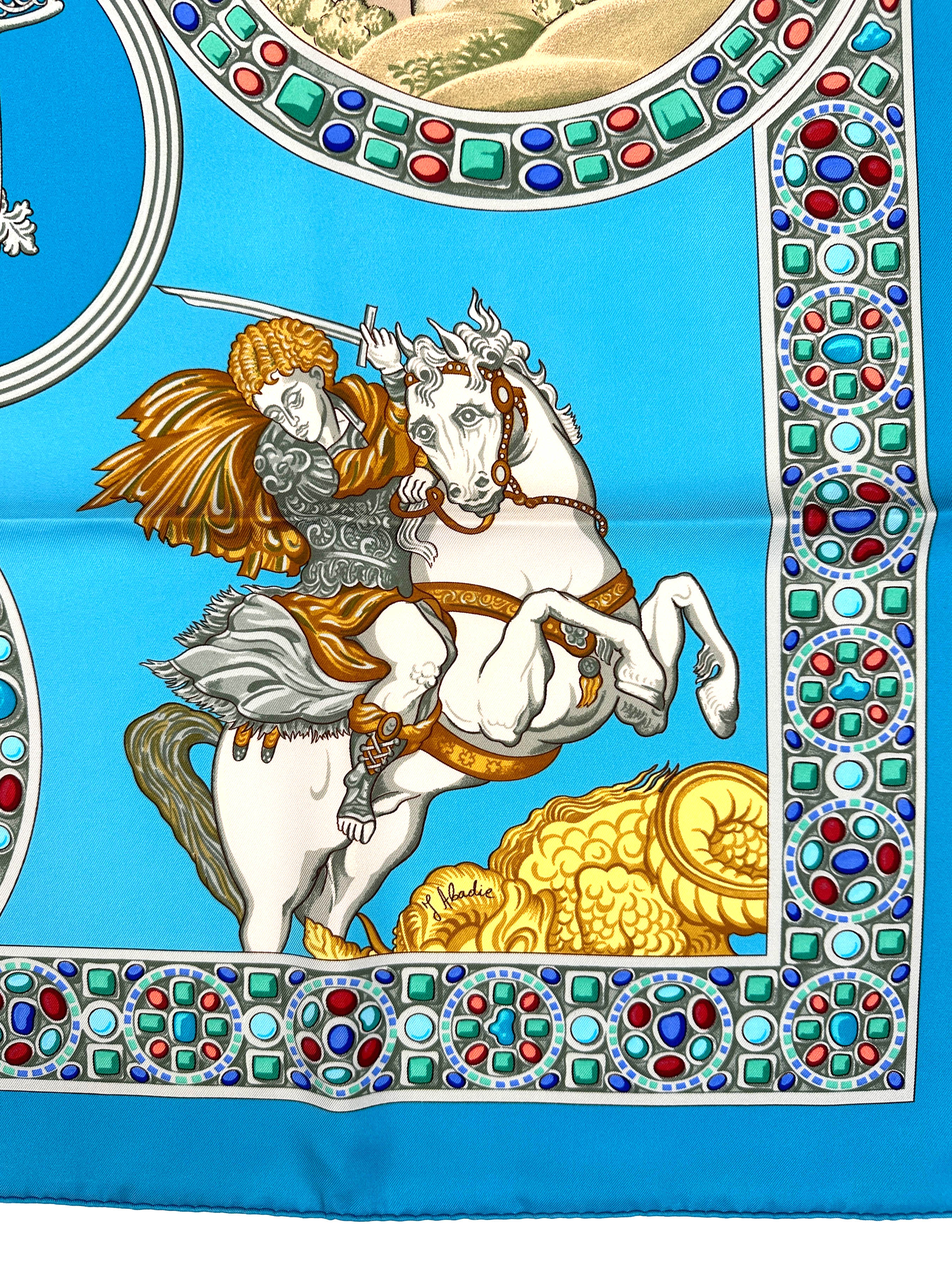 Hermès Triomphe du Paladin 90