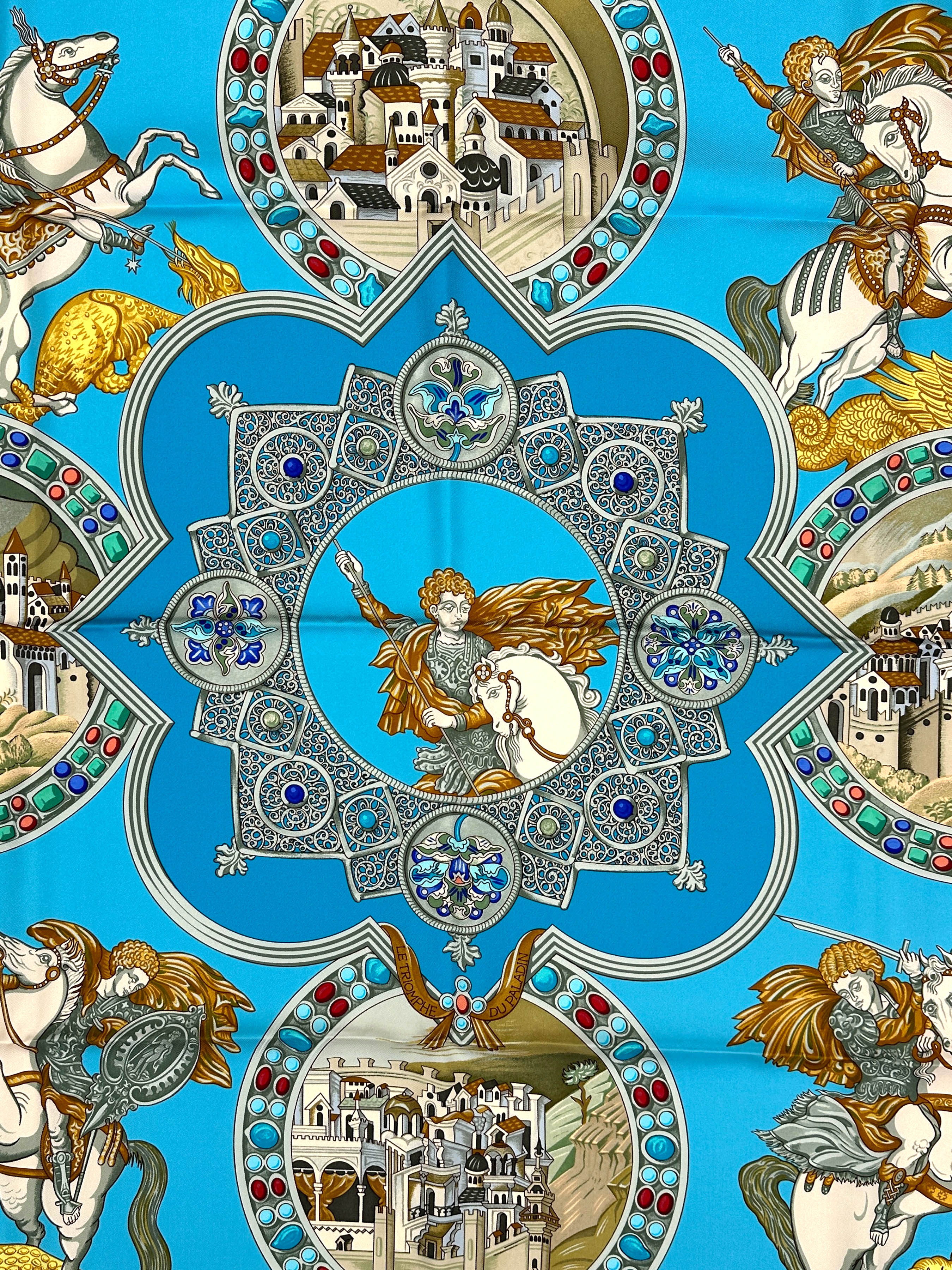 Hermès Triomphe du Paladin 90