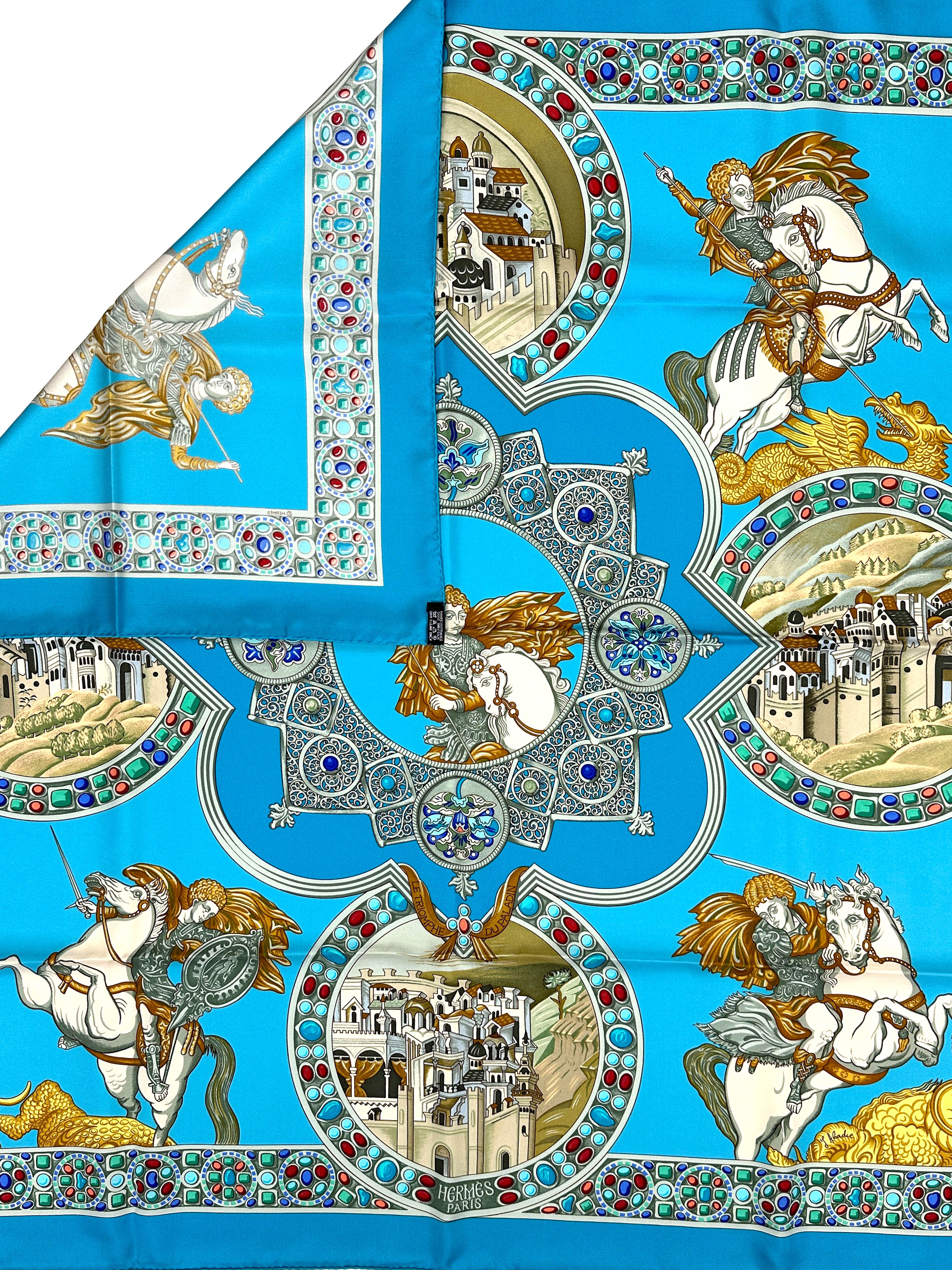 Hermès Triomphe du Paladin 90