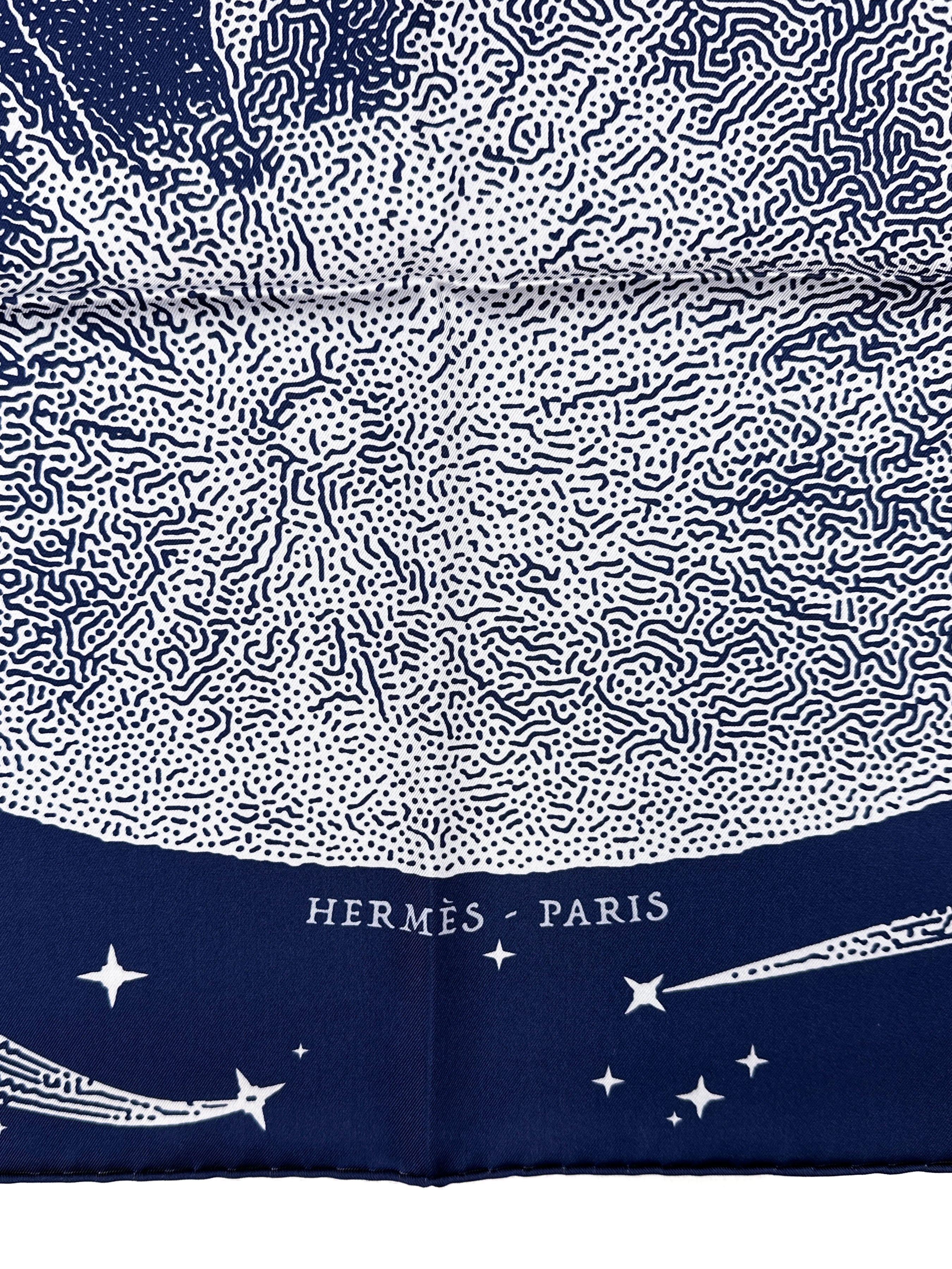 Hermès Clair de Lune Double Face 90