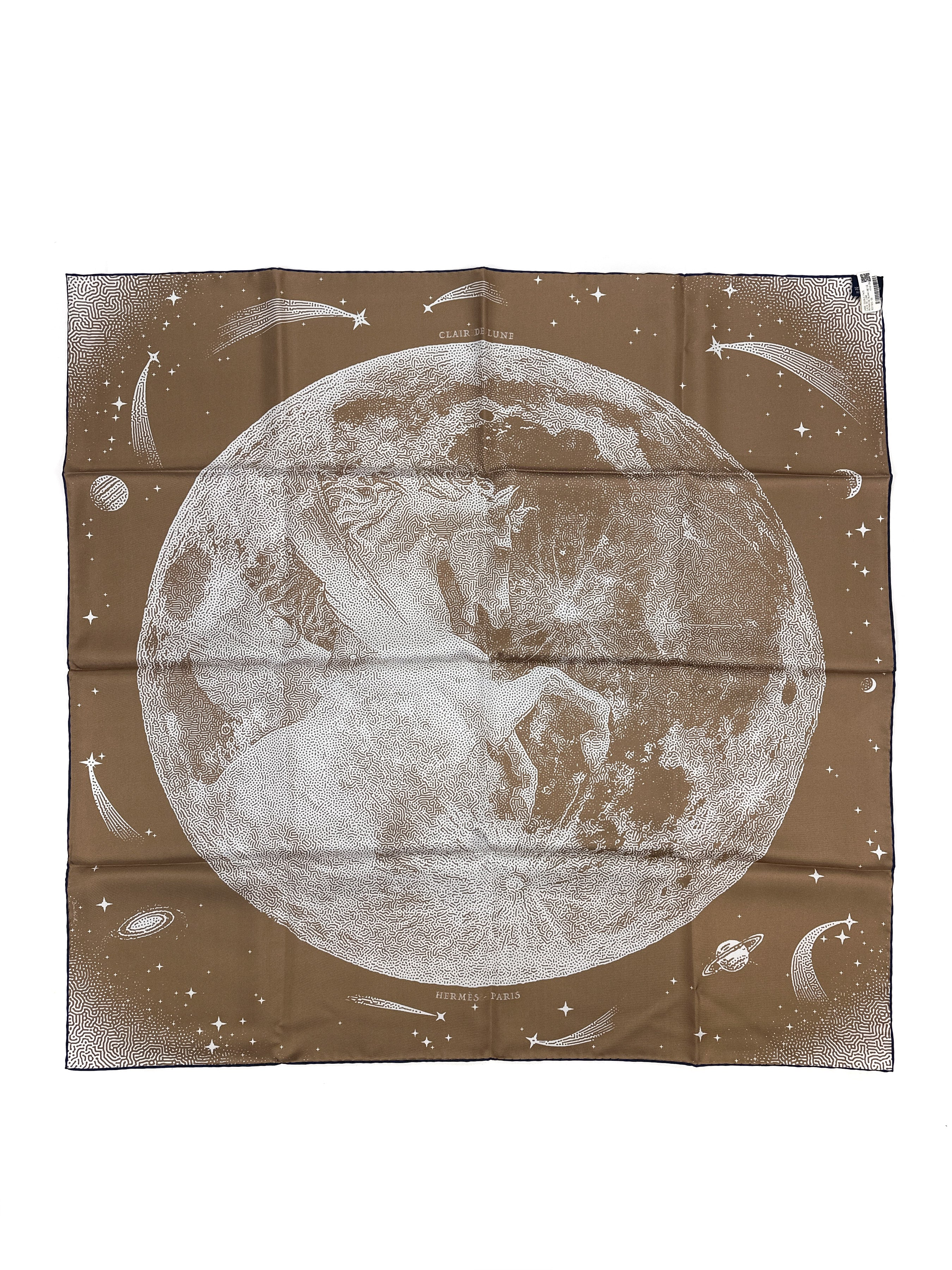 Hermès Clair de Lune Double Face 90