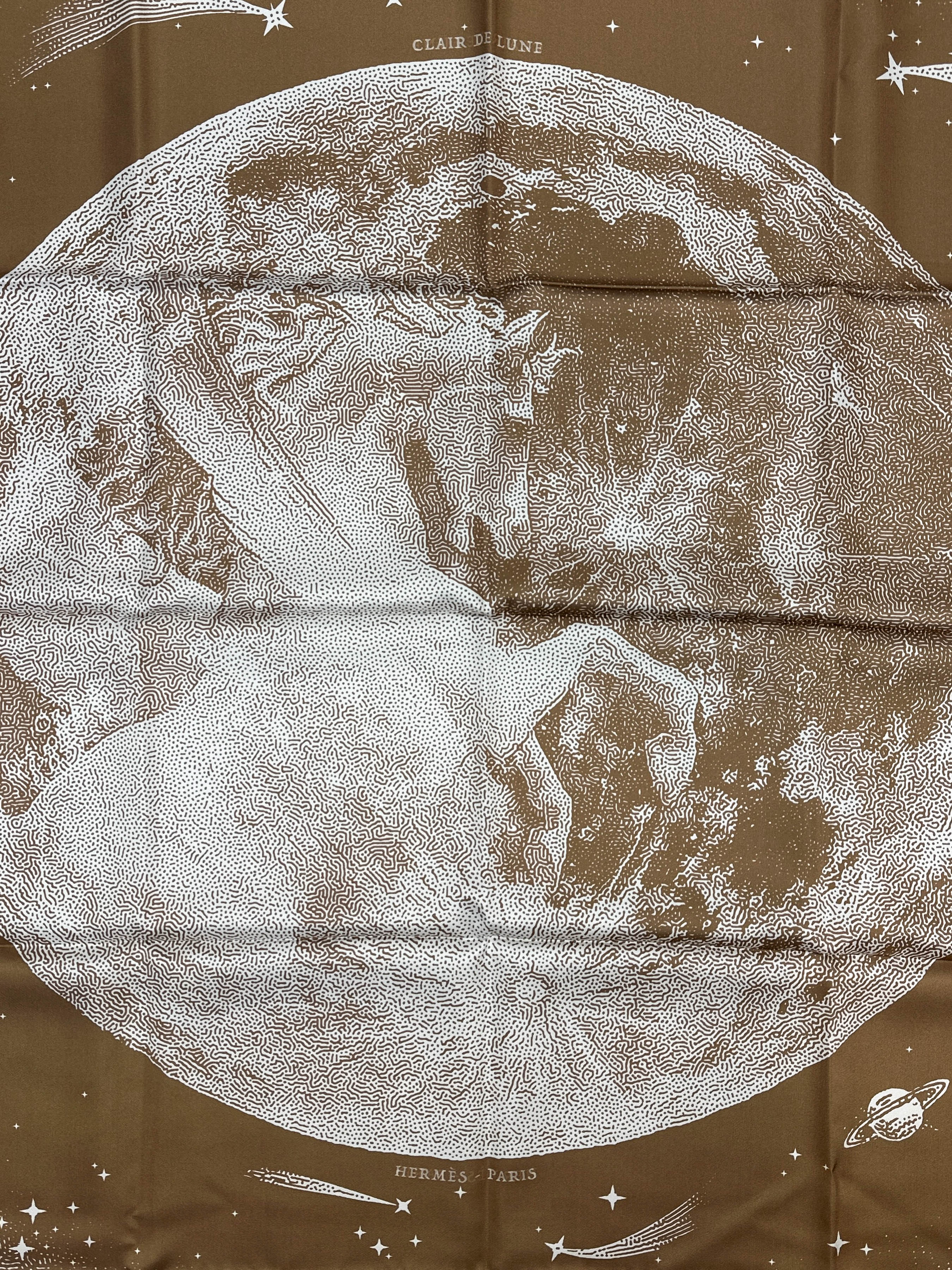 Hermès Clair de Lune Double Face 90