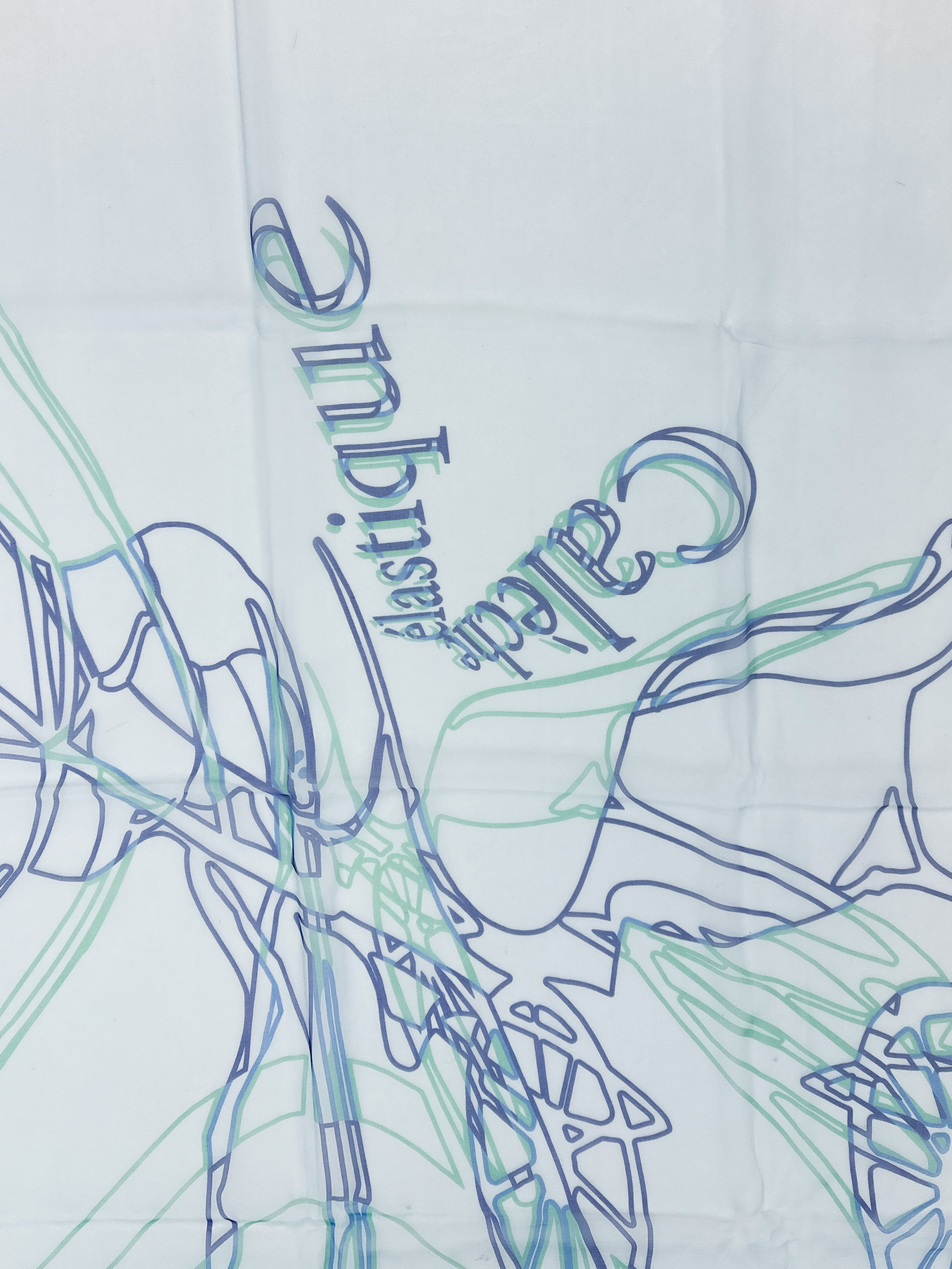 Hermès Calèche élastique Finesse Mousseline 90