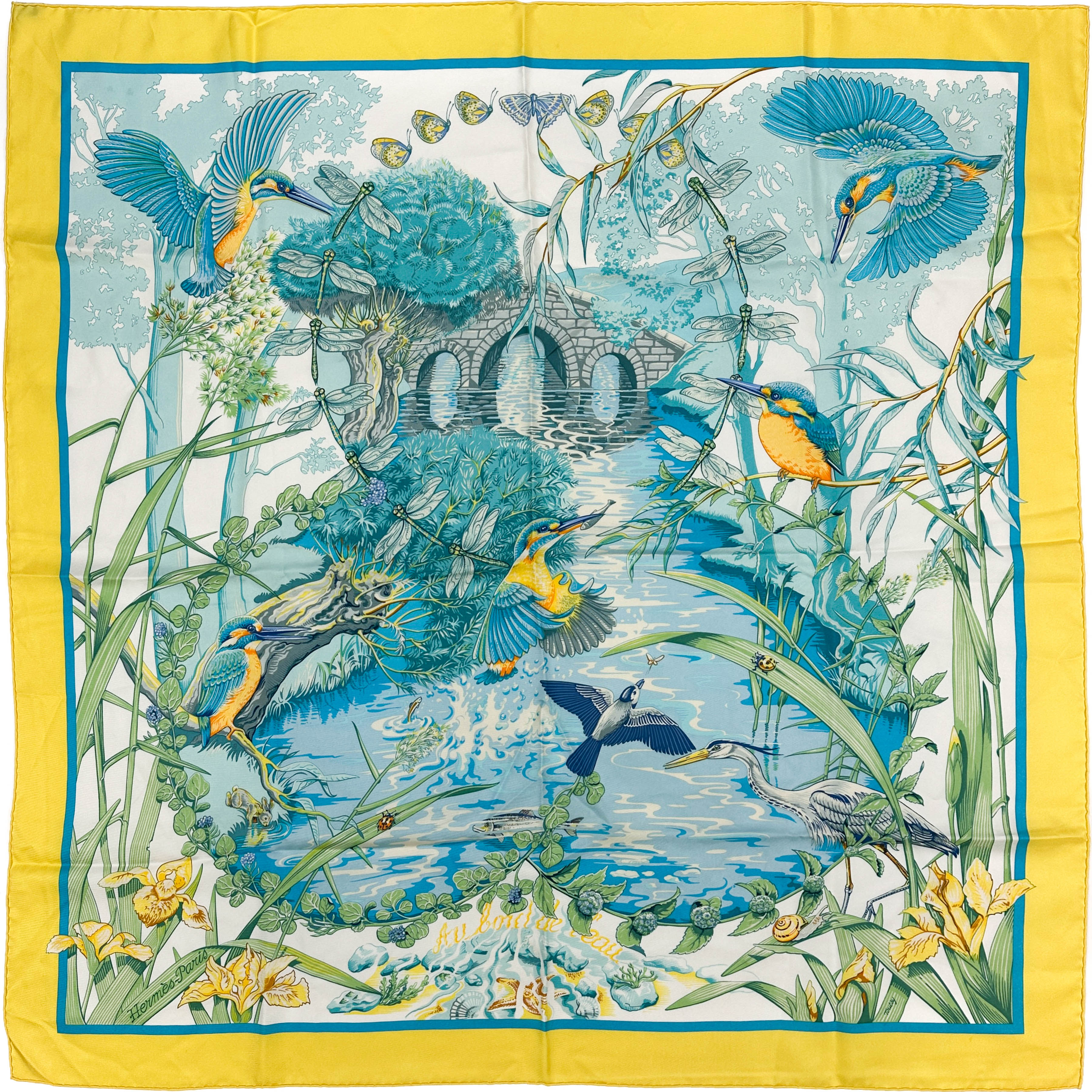 Hermès Au Bord de l'Eau 90