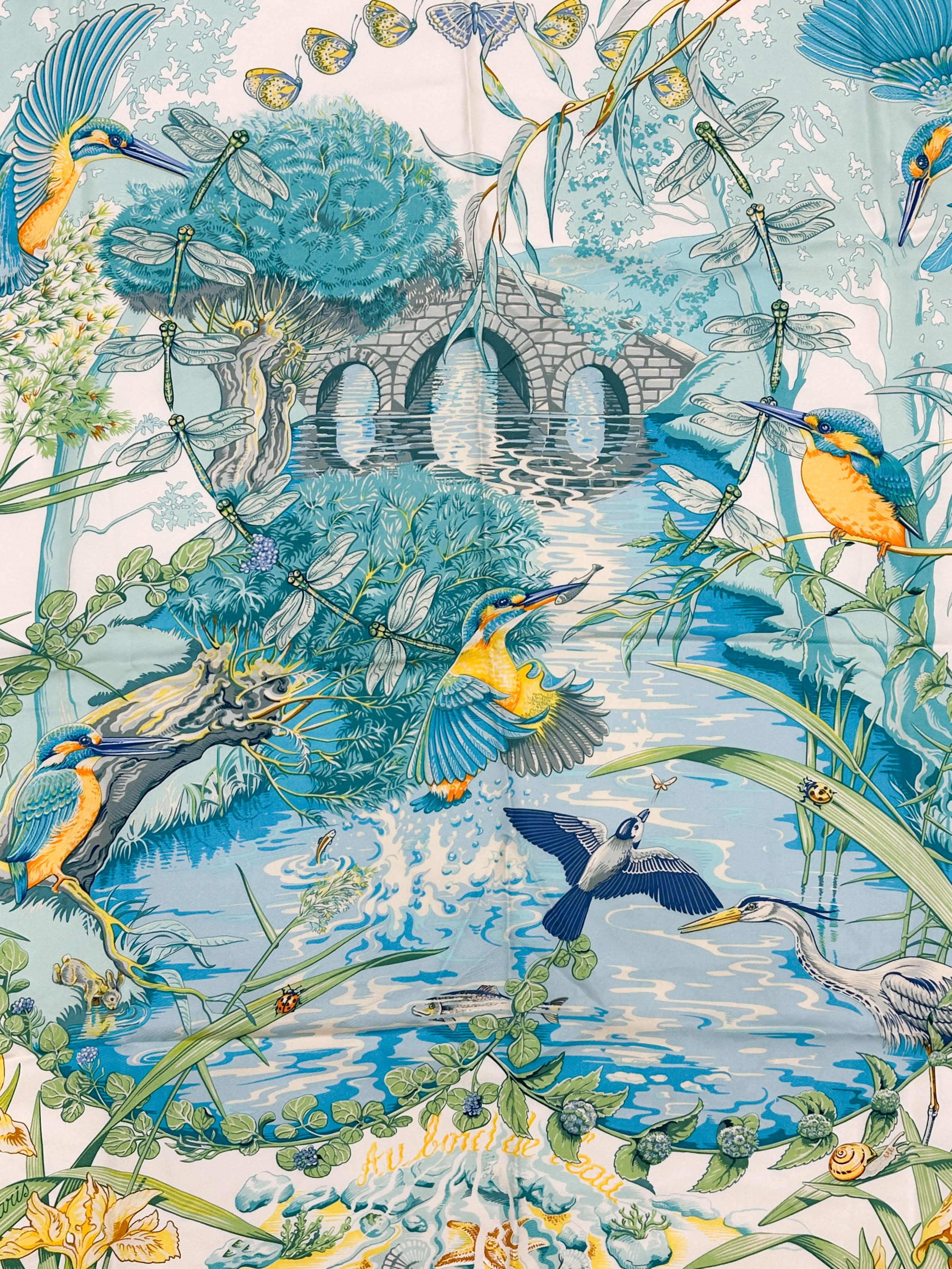 Hermès Au Bord de l'Eau 90