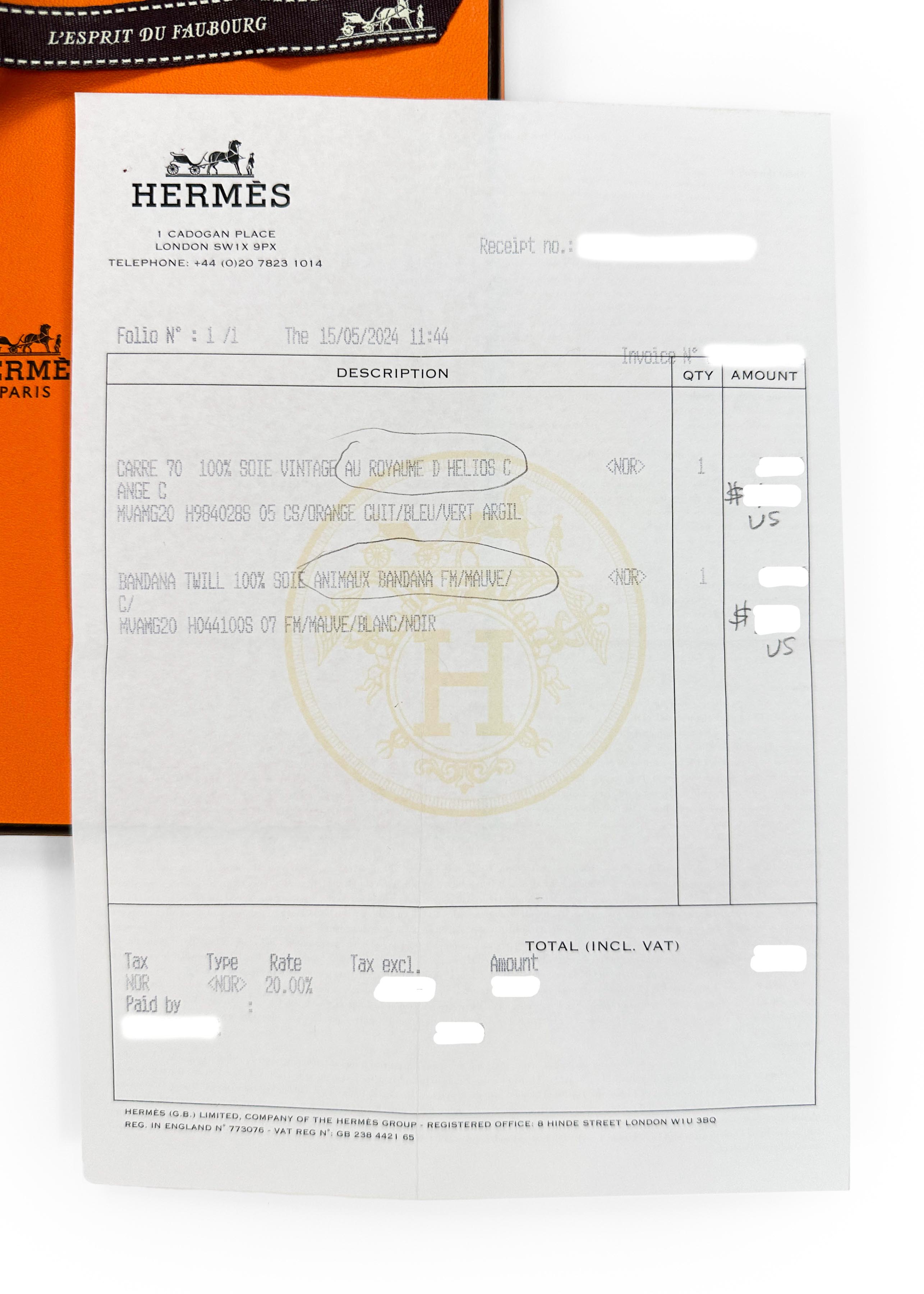 Hermès Au Royaume d'Helios 70
