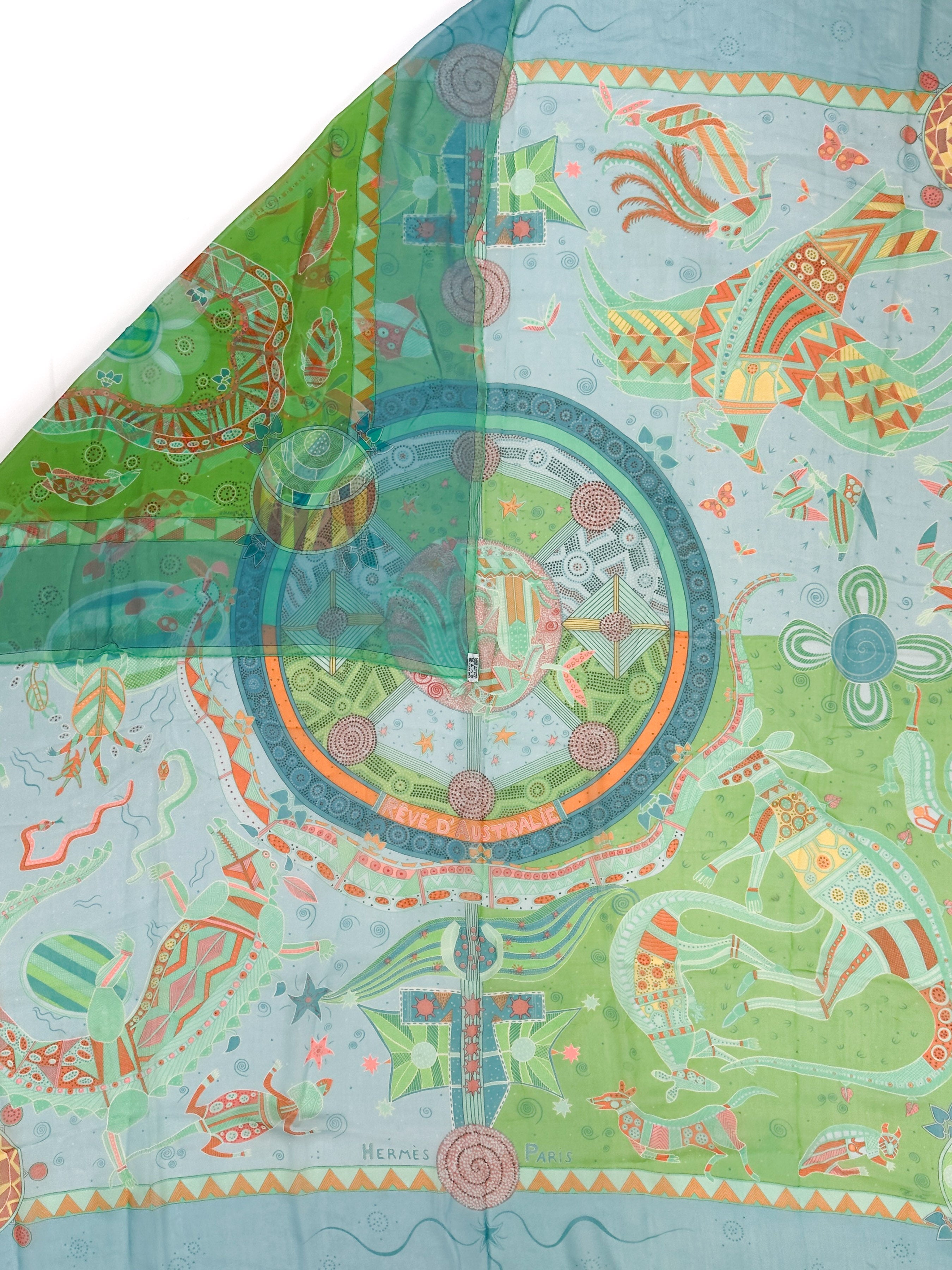 Hermès Rêve d'Australie Mousseline 140