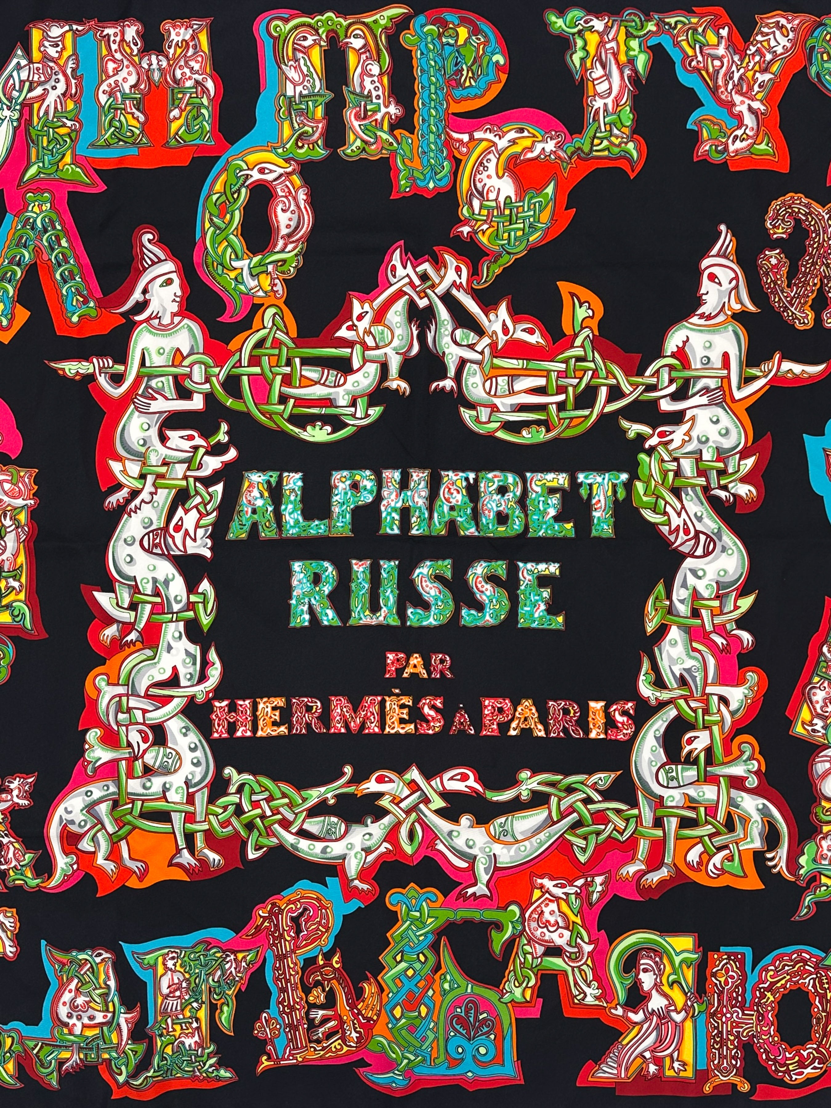 Hermès Alphabet Russe 90
