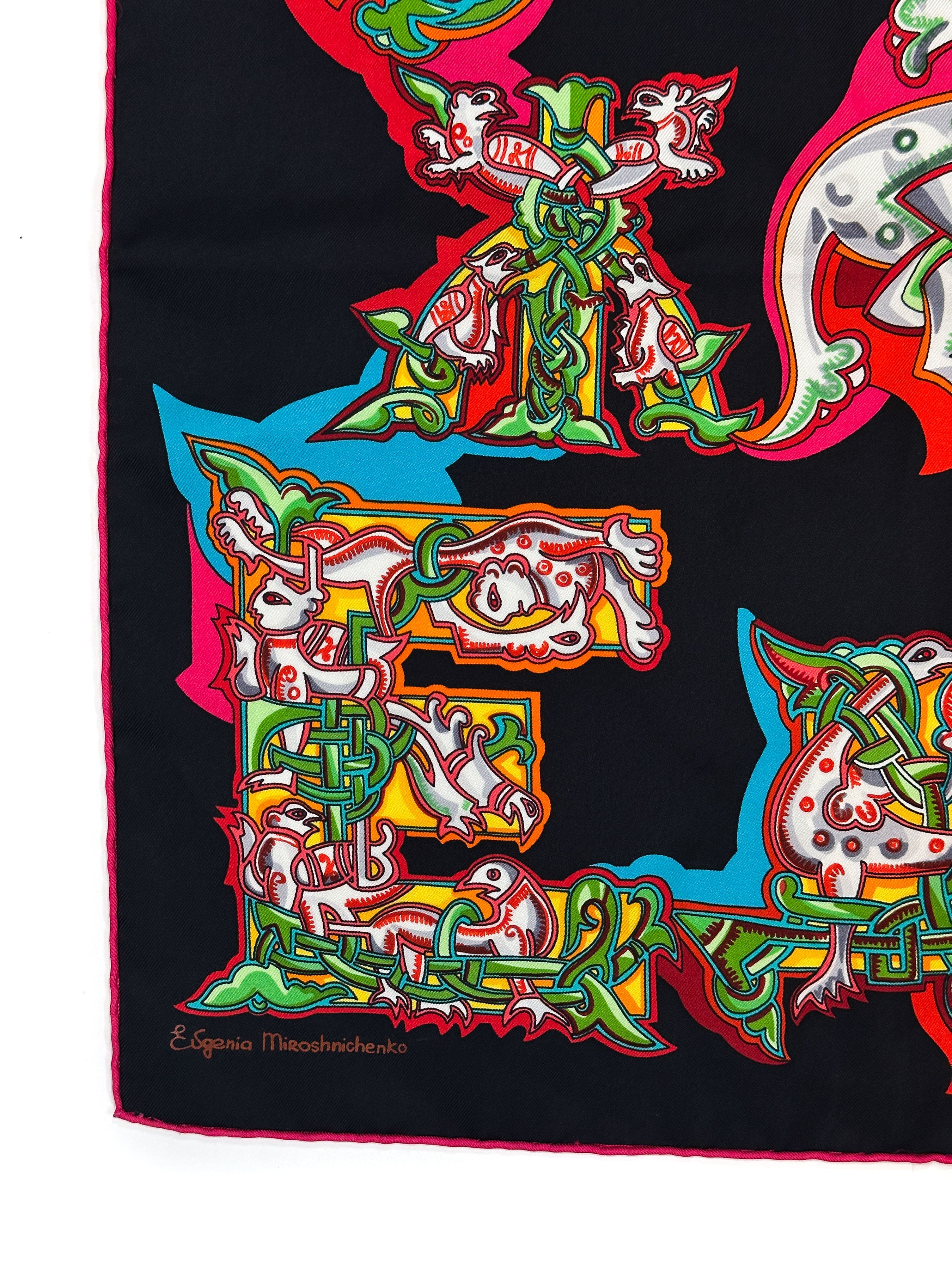 Hermès Alphabet Russe 90