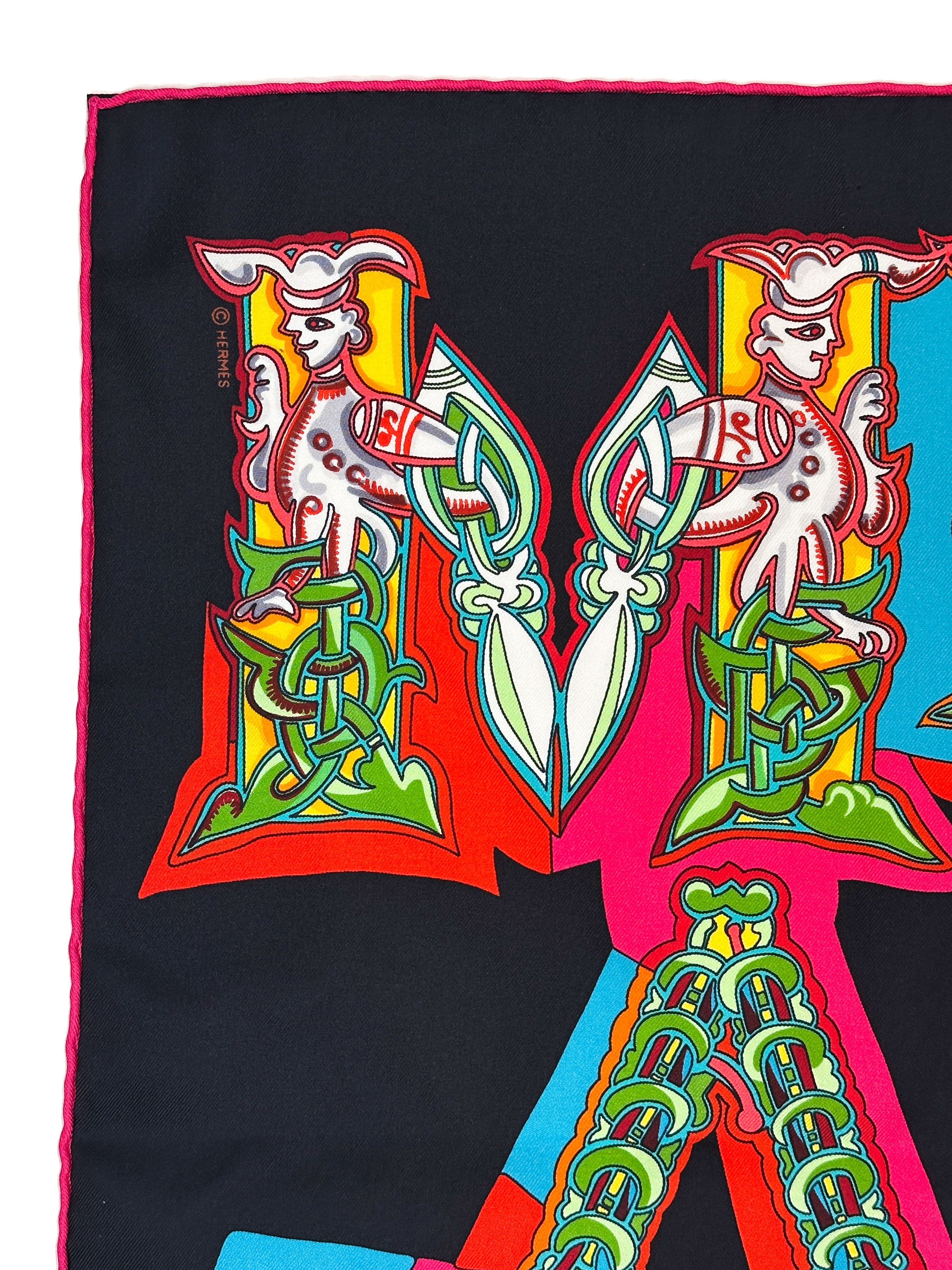 Hermès Alphabet Russe 90