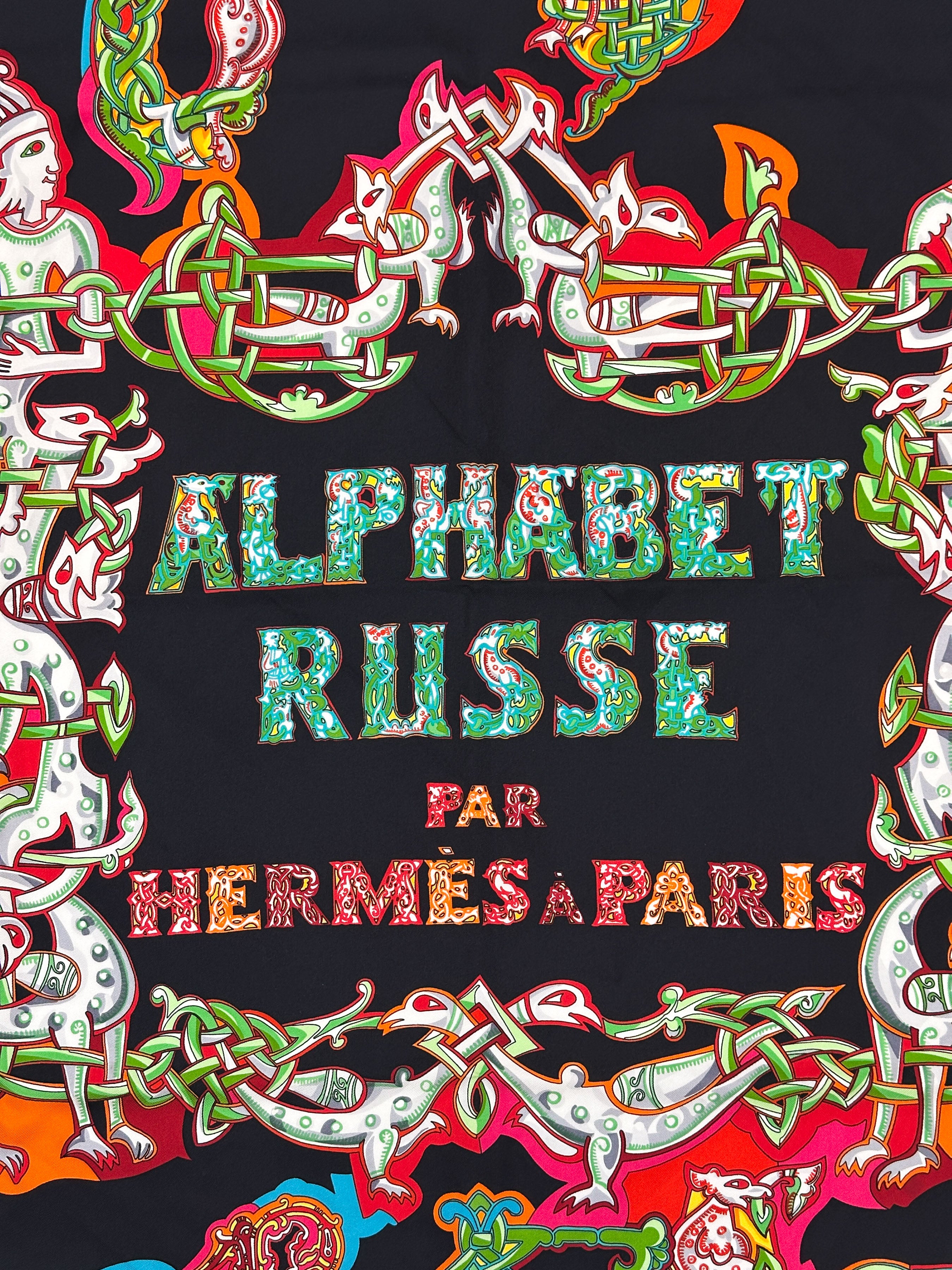 Hermès Alphabet Russe 90