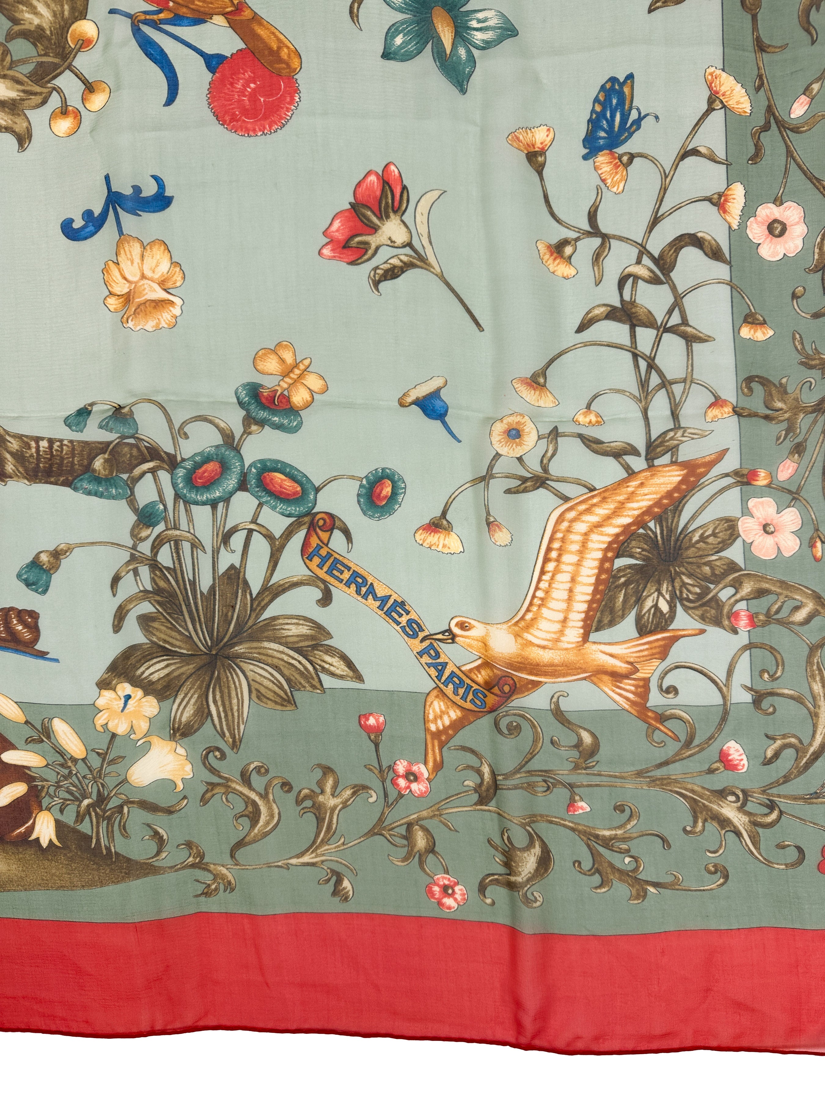 Hermès L'Heure du Printemps Mousseline 140