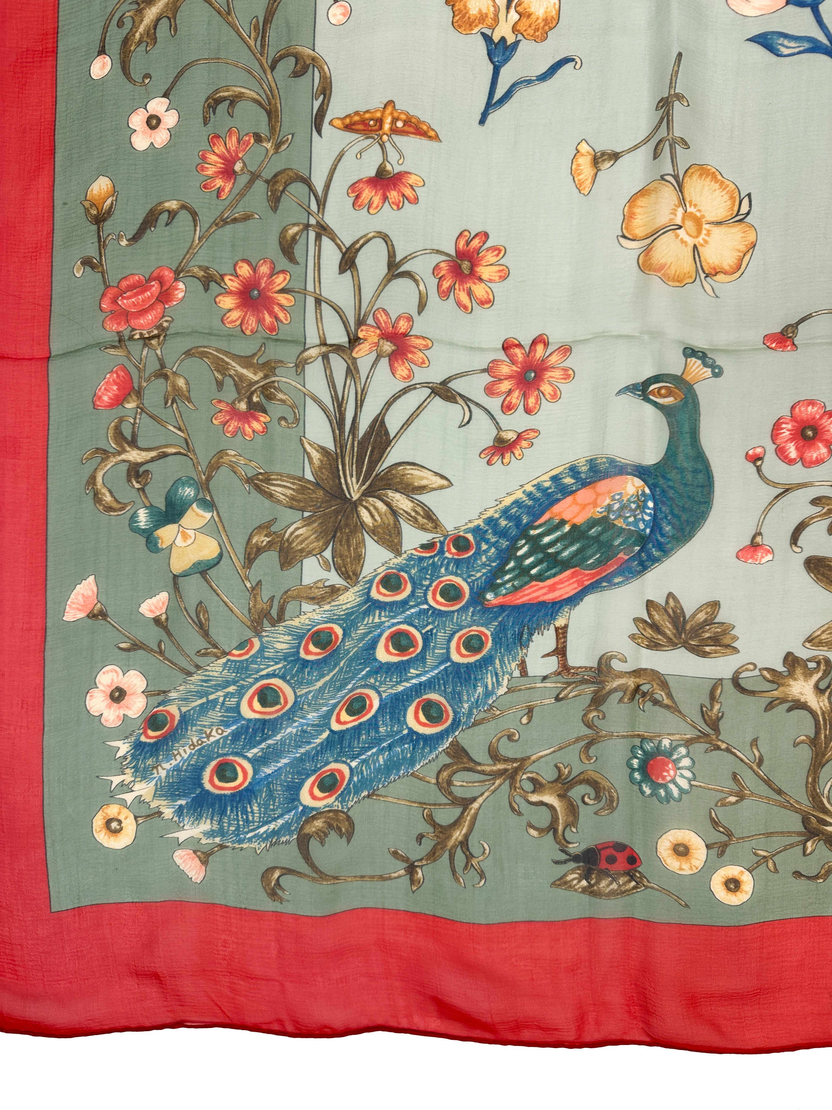 Hermès L'Heure du Printemps Mousseline 140