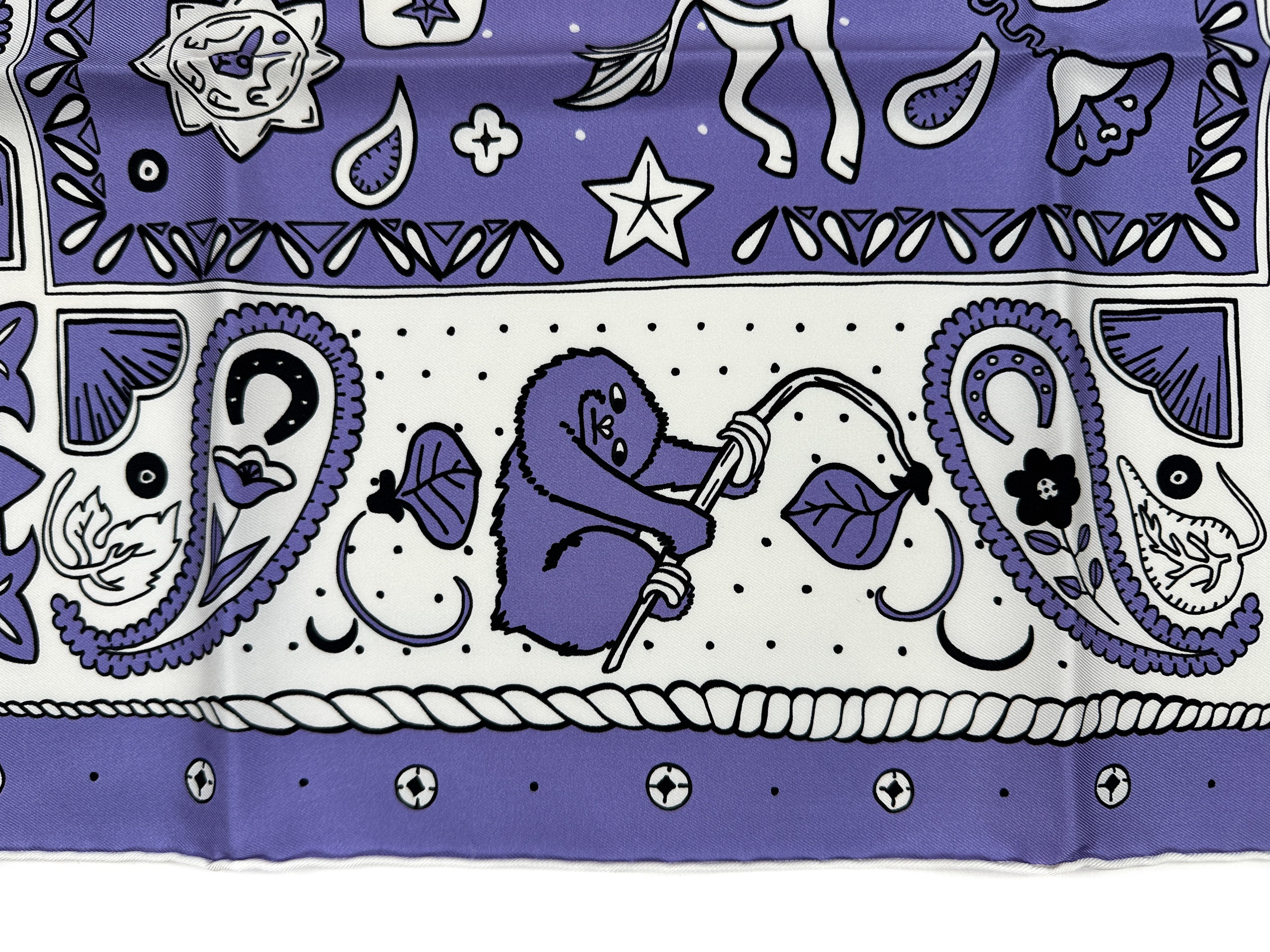 Hermès Animaux Bandana 55