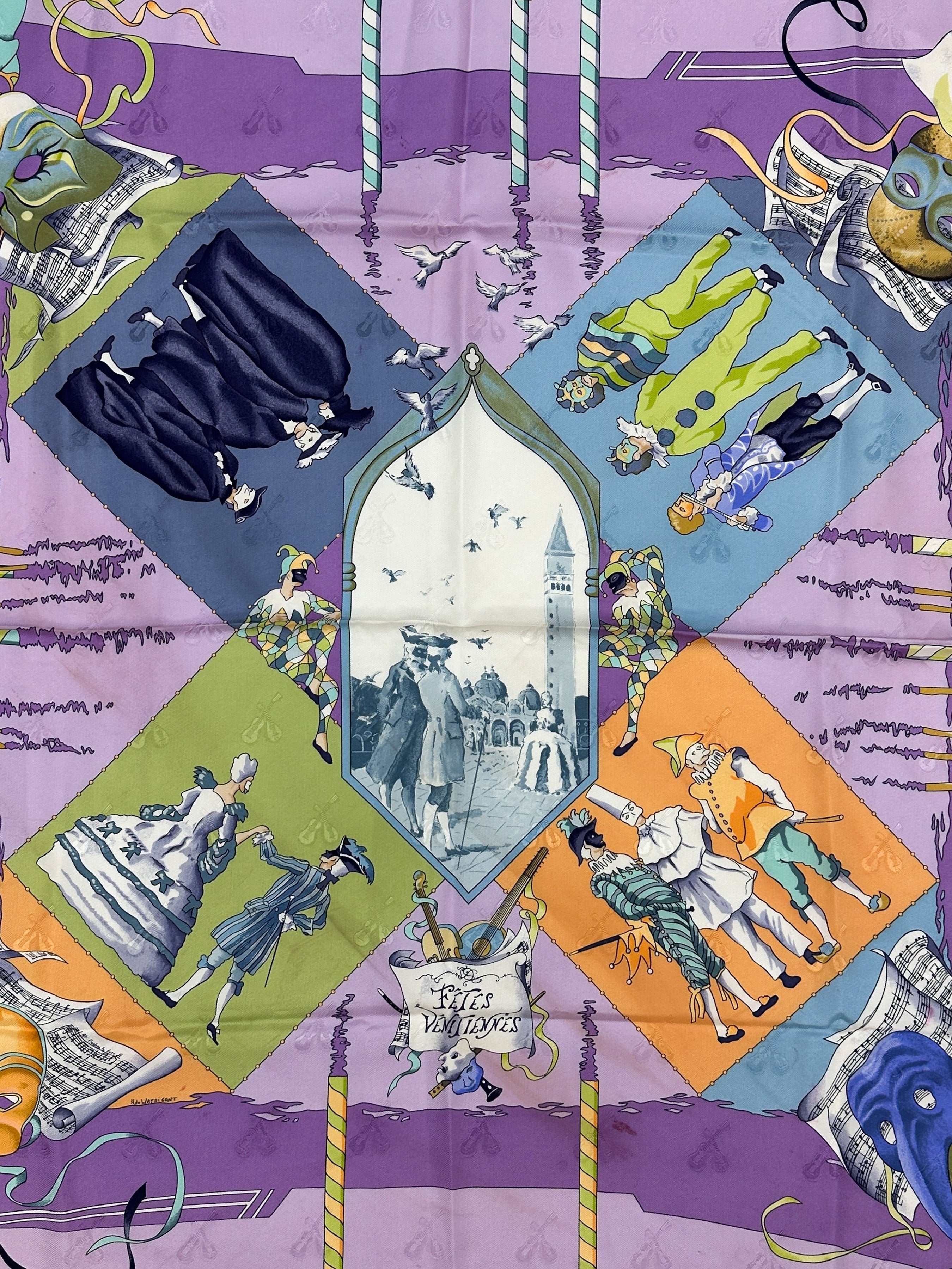 Hermès Fêtes Venitiennes 90