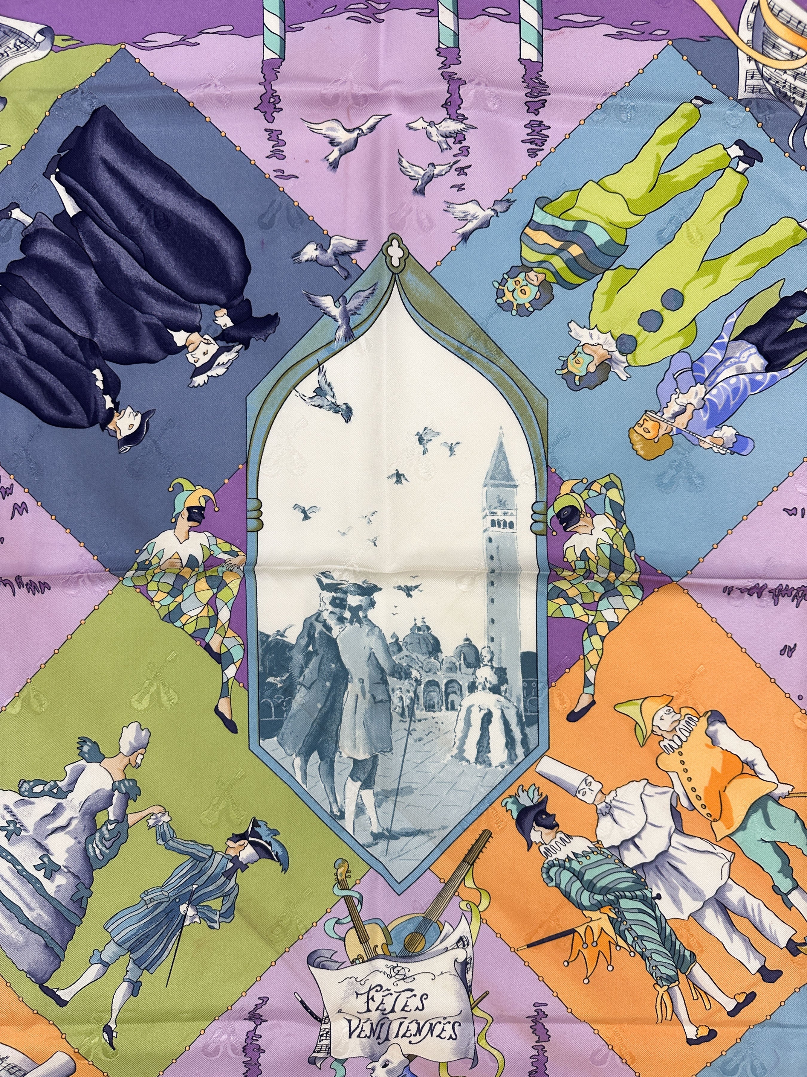 Hermès Fêtes Venitiennes 90