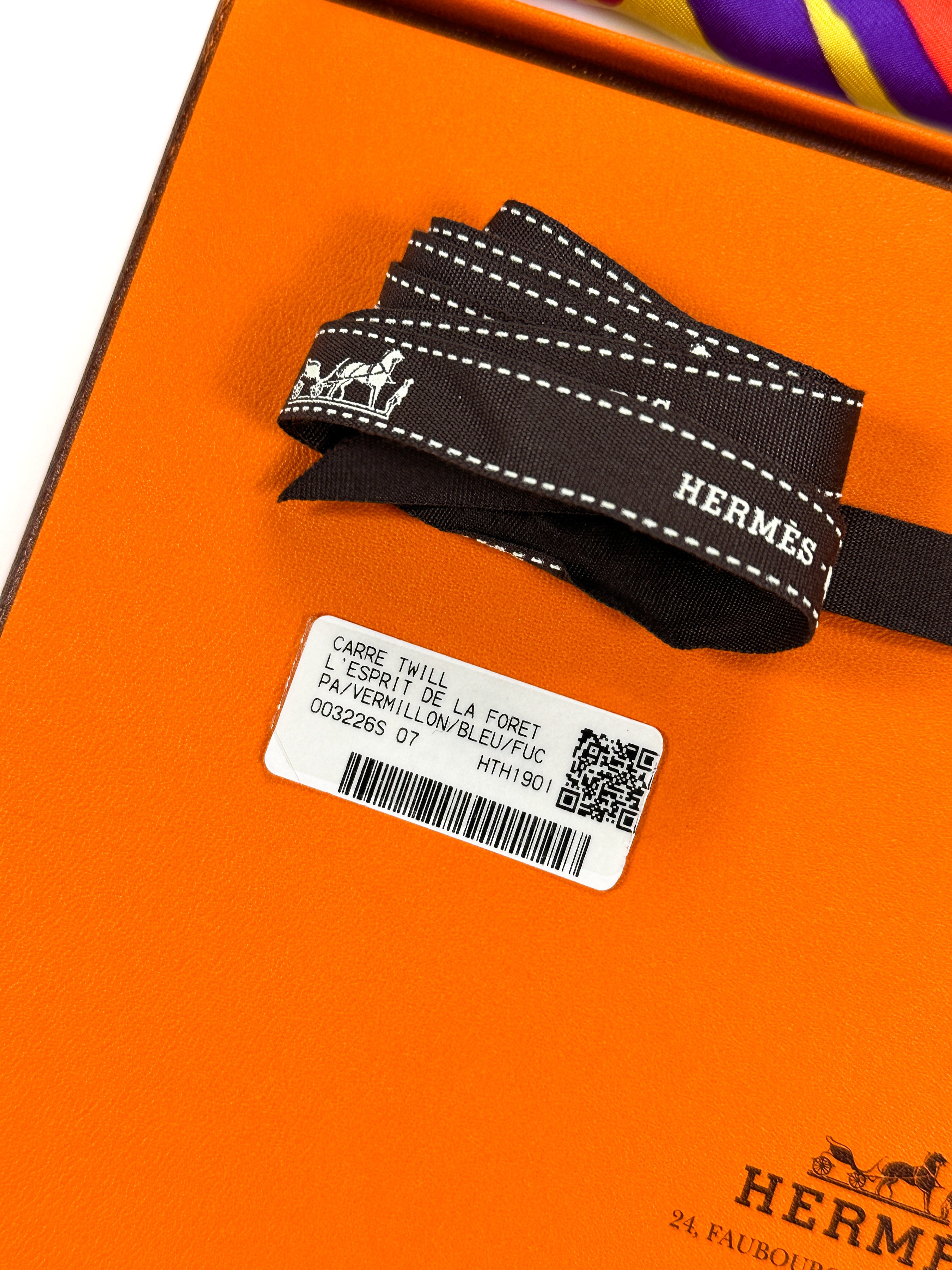 Hermès L'Esprit de La Forêt 90