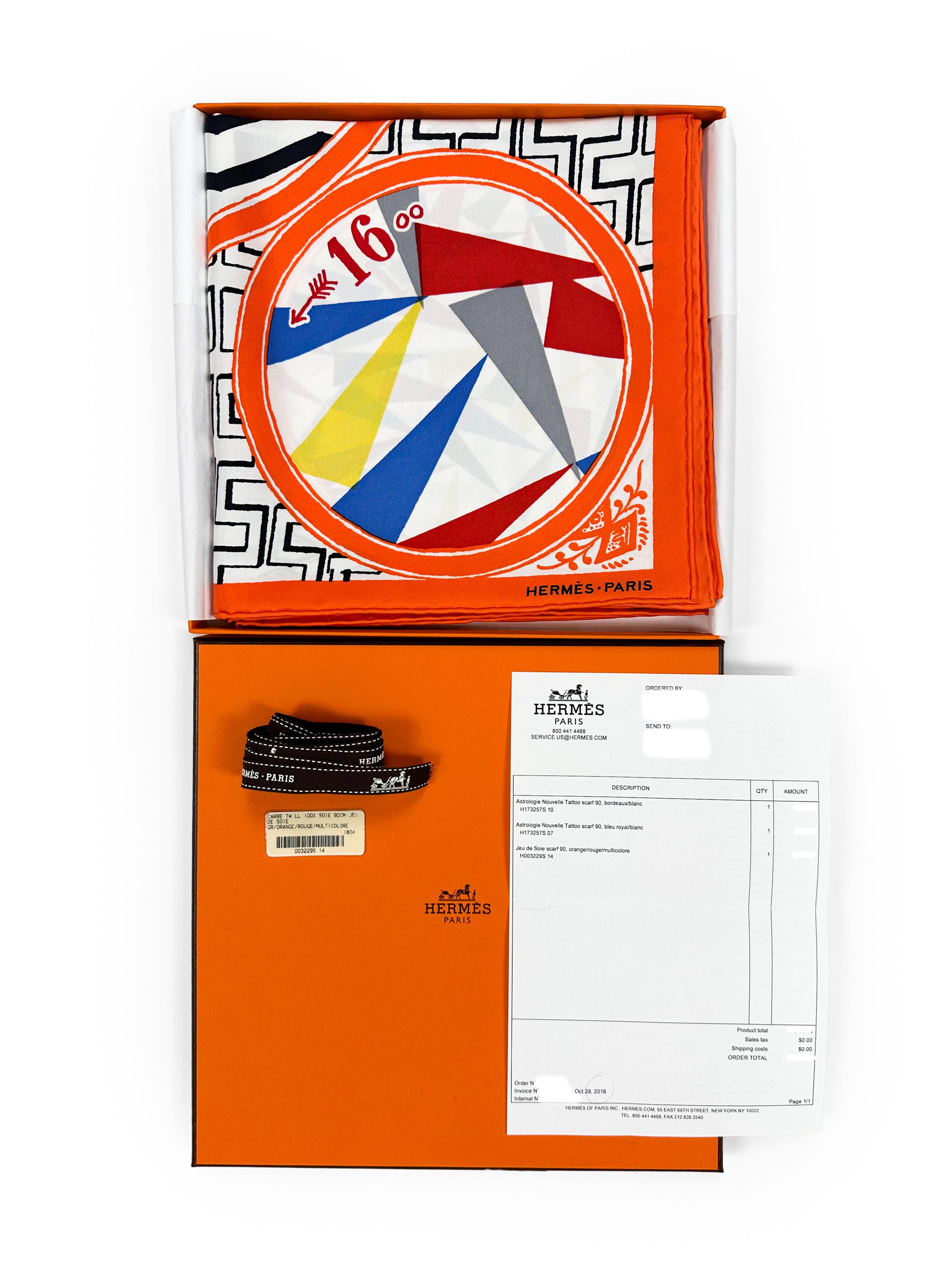 Hermès Jeu de Soie 90