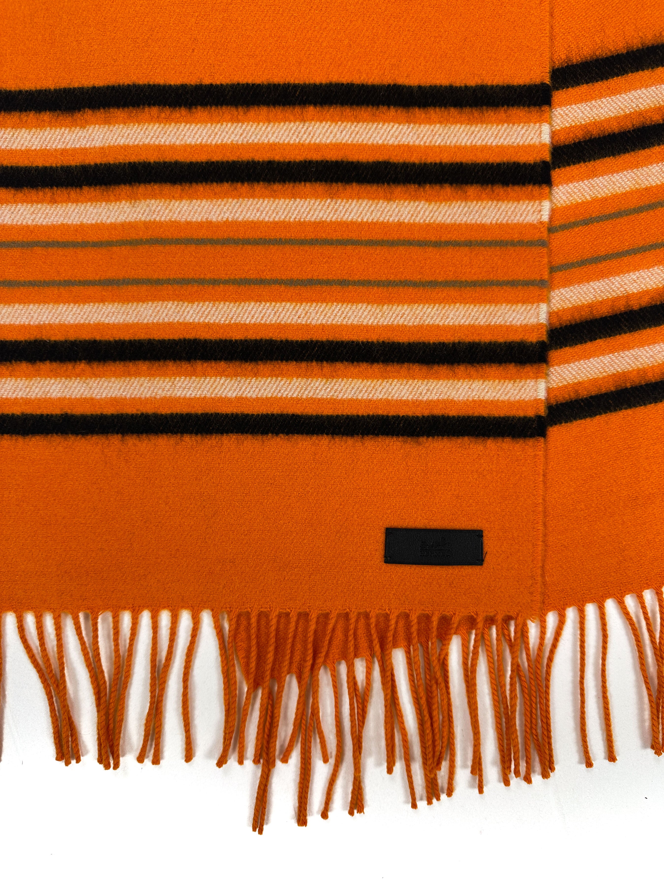 Hermès Striped Winter Scarf