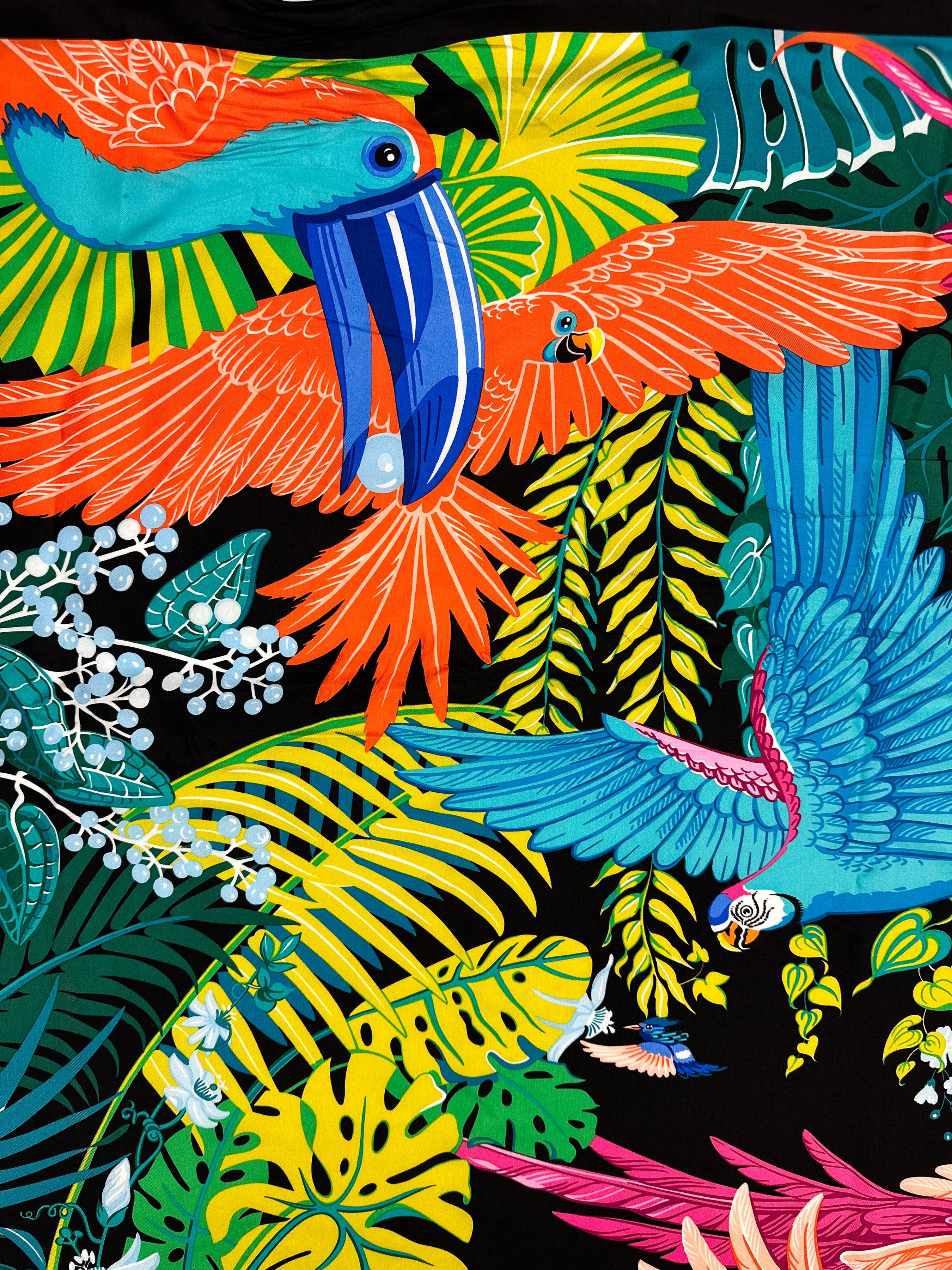 Hermès Carnaval des Oiseaux Silk 140