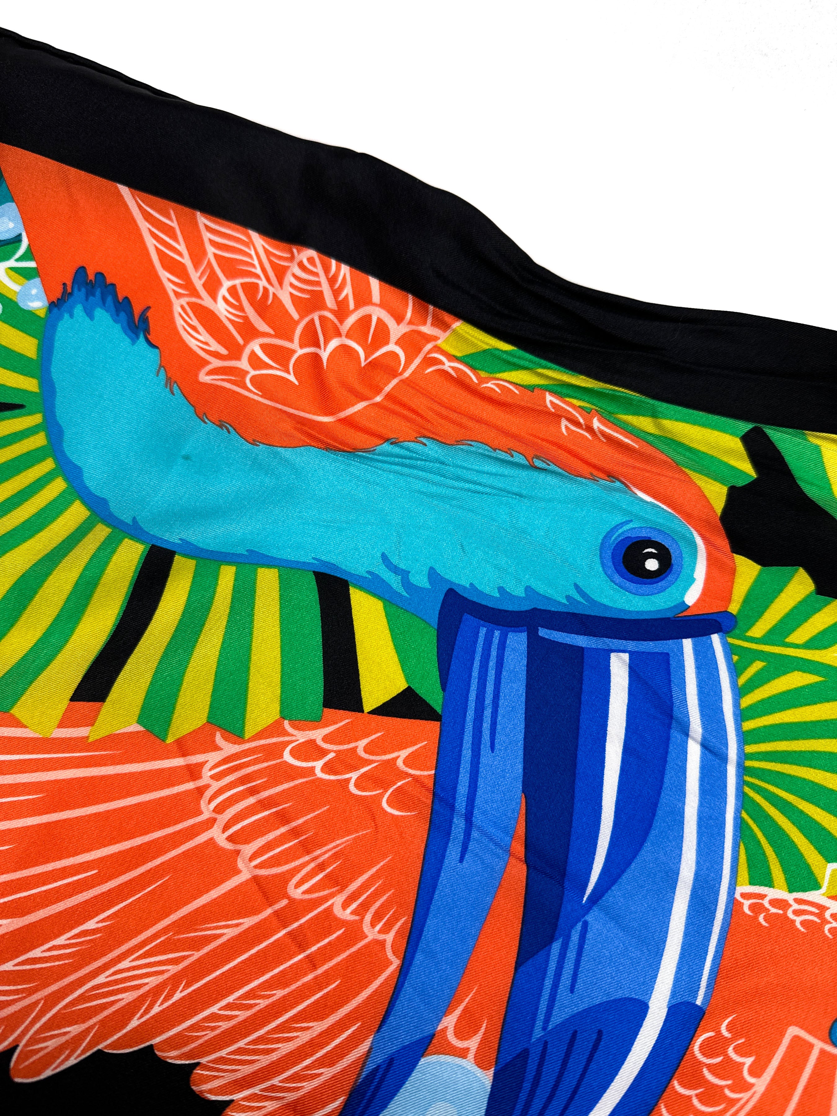 Hermès Carnaval des Oiseaux Silk 140