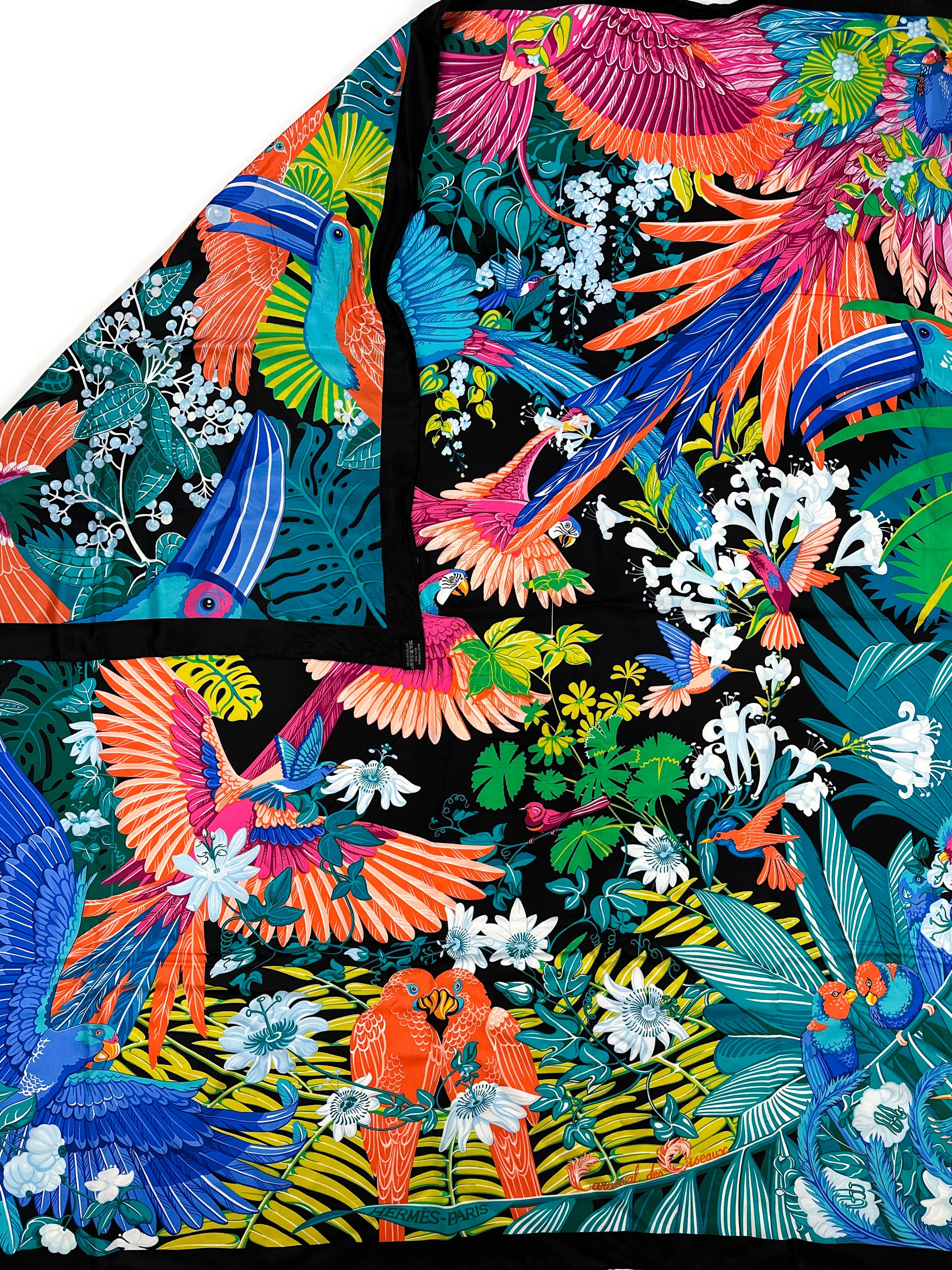 Hermès Carnaval des Oiseaux Silk 140