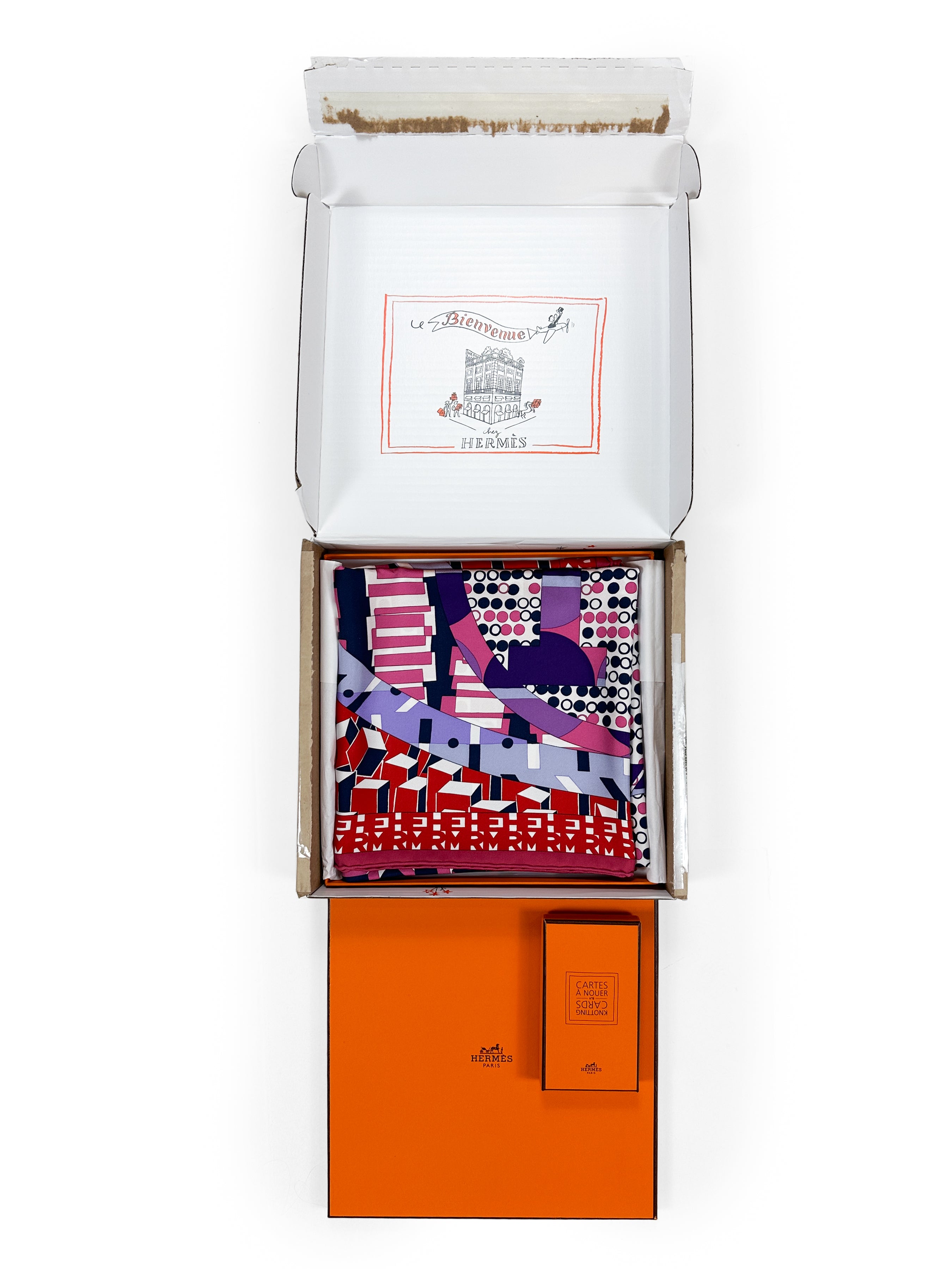 Hermès Ex-libris en Cravates 90