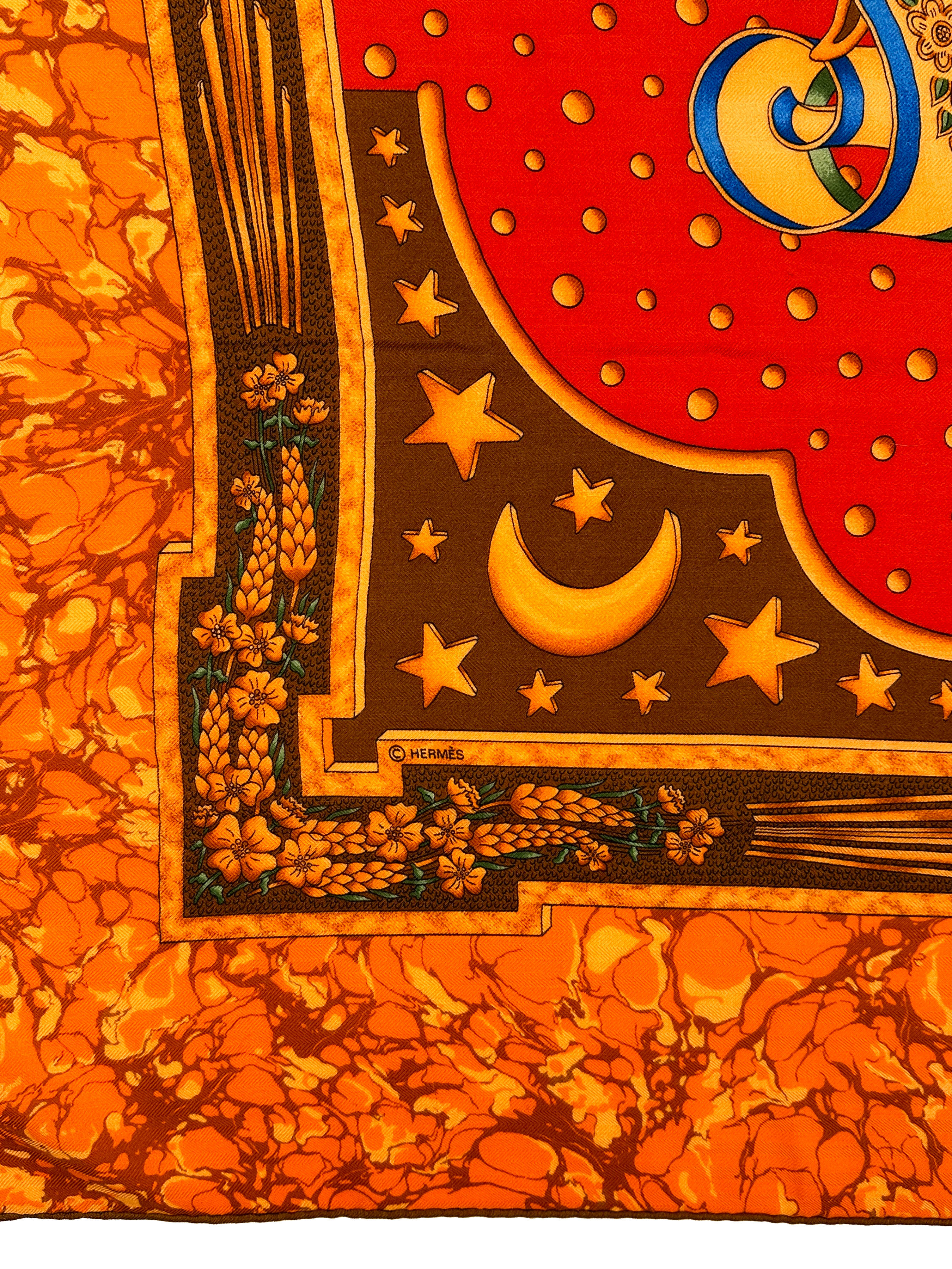 Hermès Gloria Soli Cashmere Silk 140