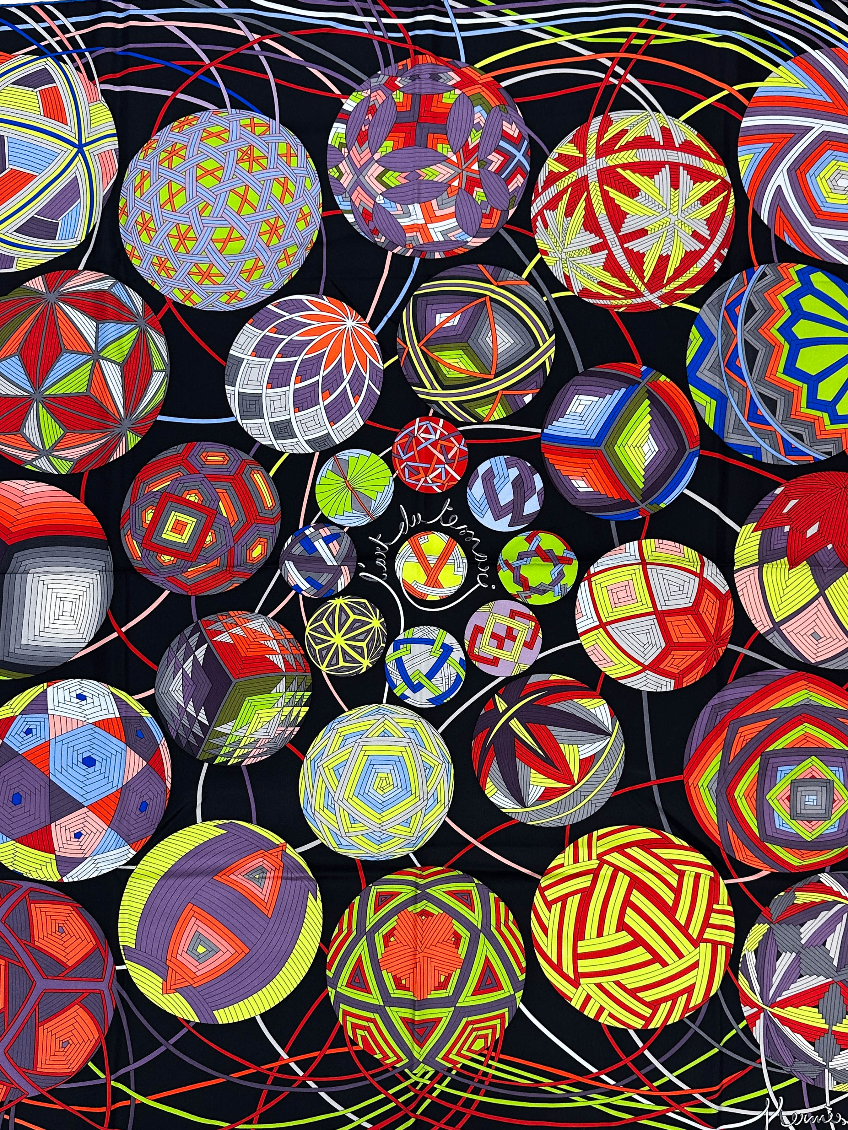 Hermès L'Art du Temari 90
