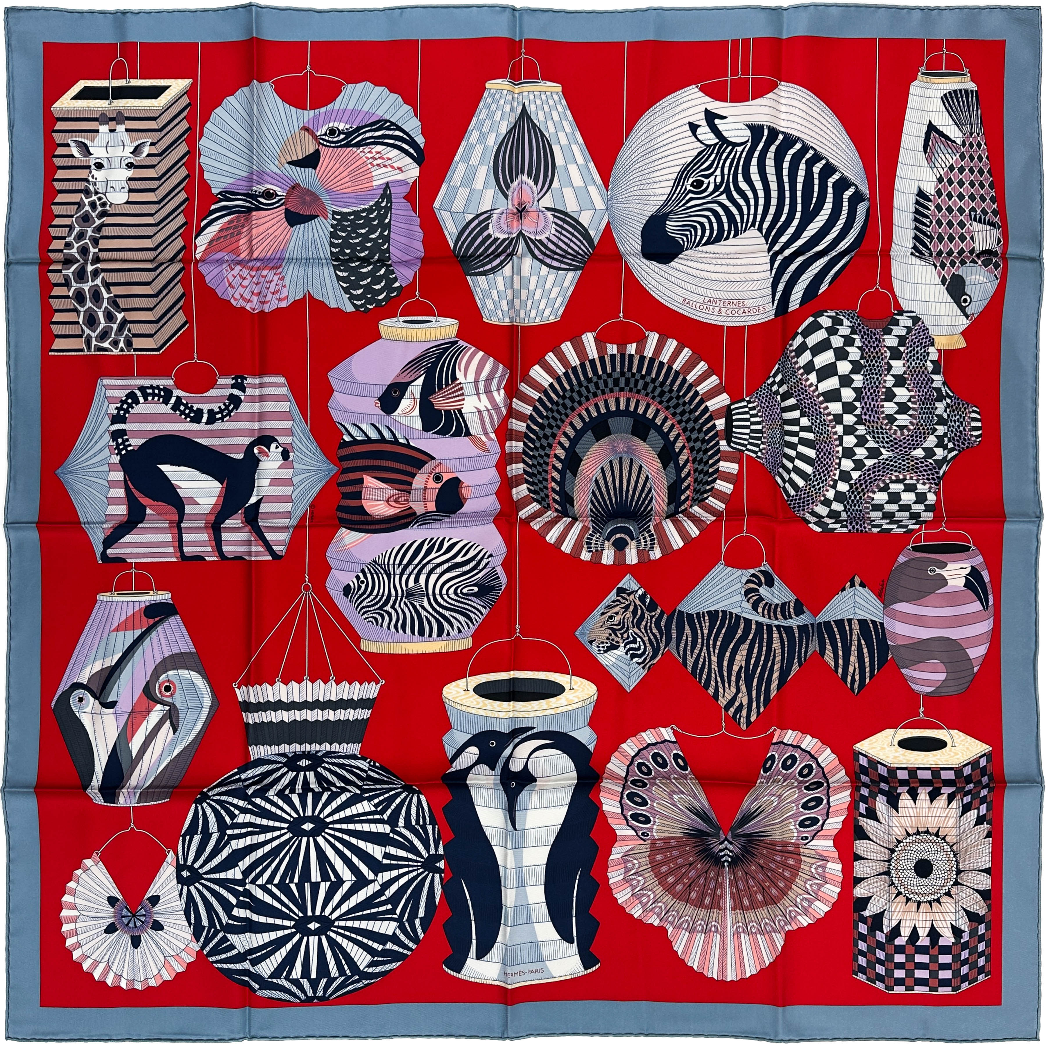 Hermès Lanternes, Ballons et Cocardes 90