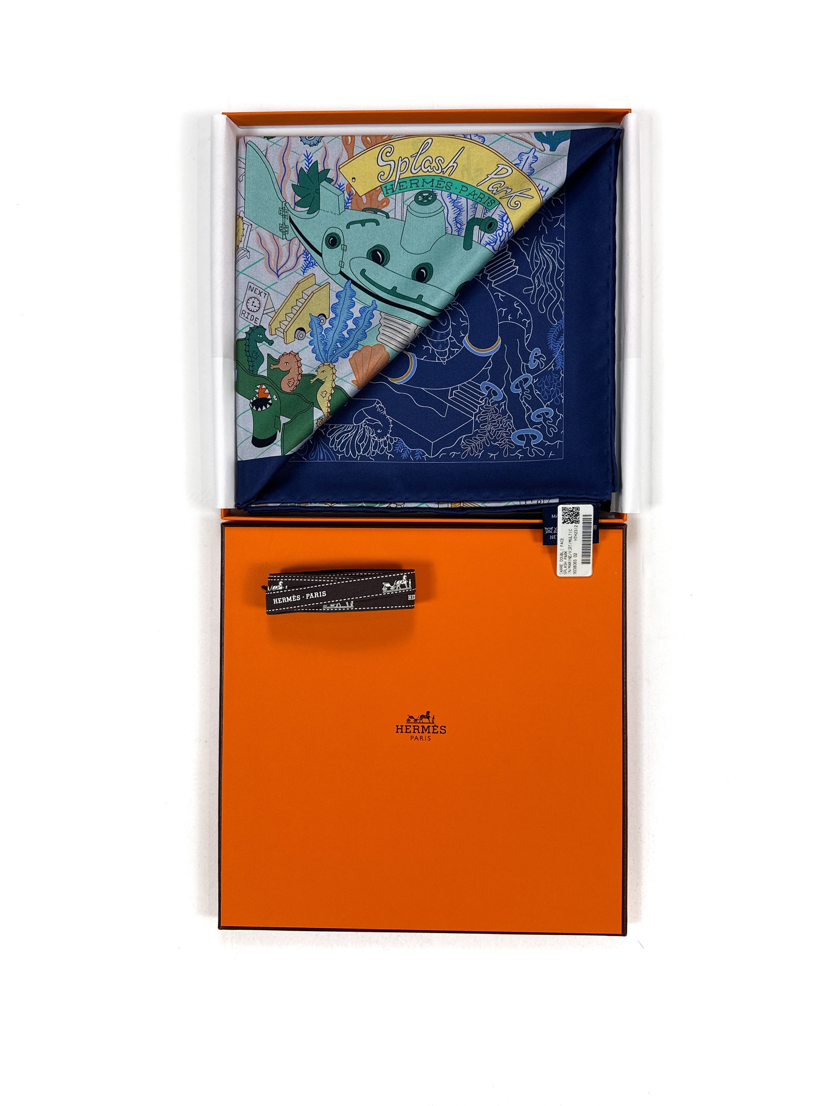 Hermès Splash Park Double Face 90