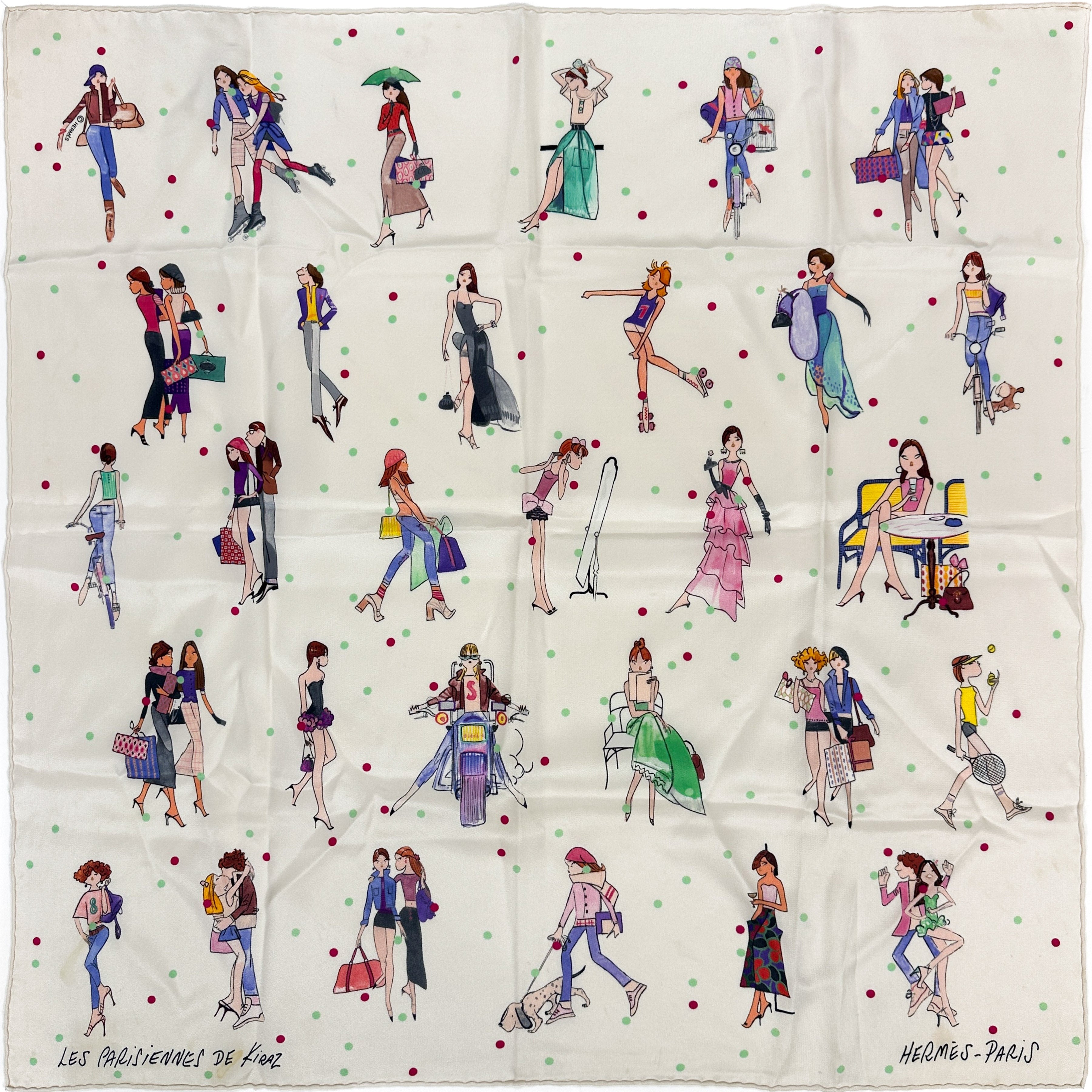 Hermès Les Parisiennes de Kiraz 70