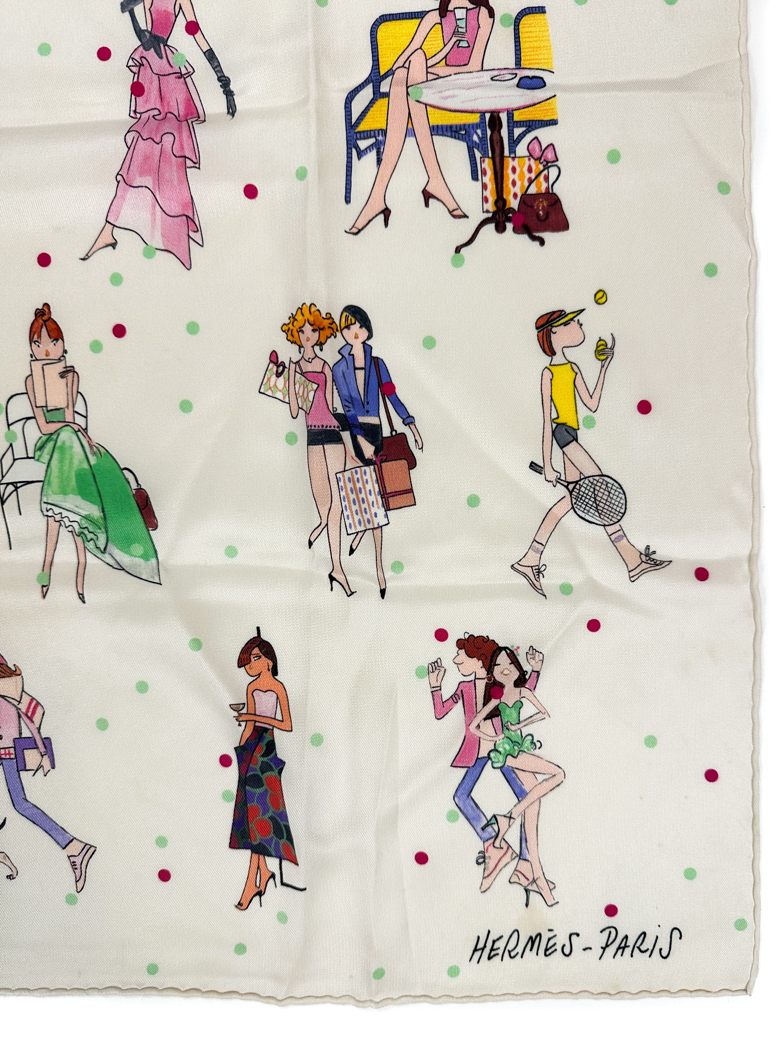 Hermès Les Parisiennes de Kiraz 70