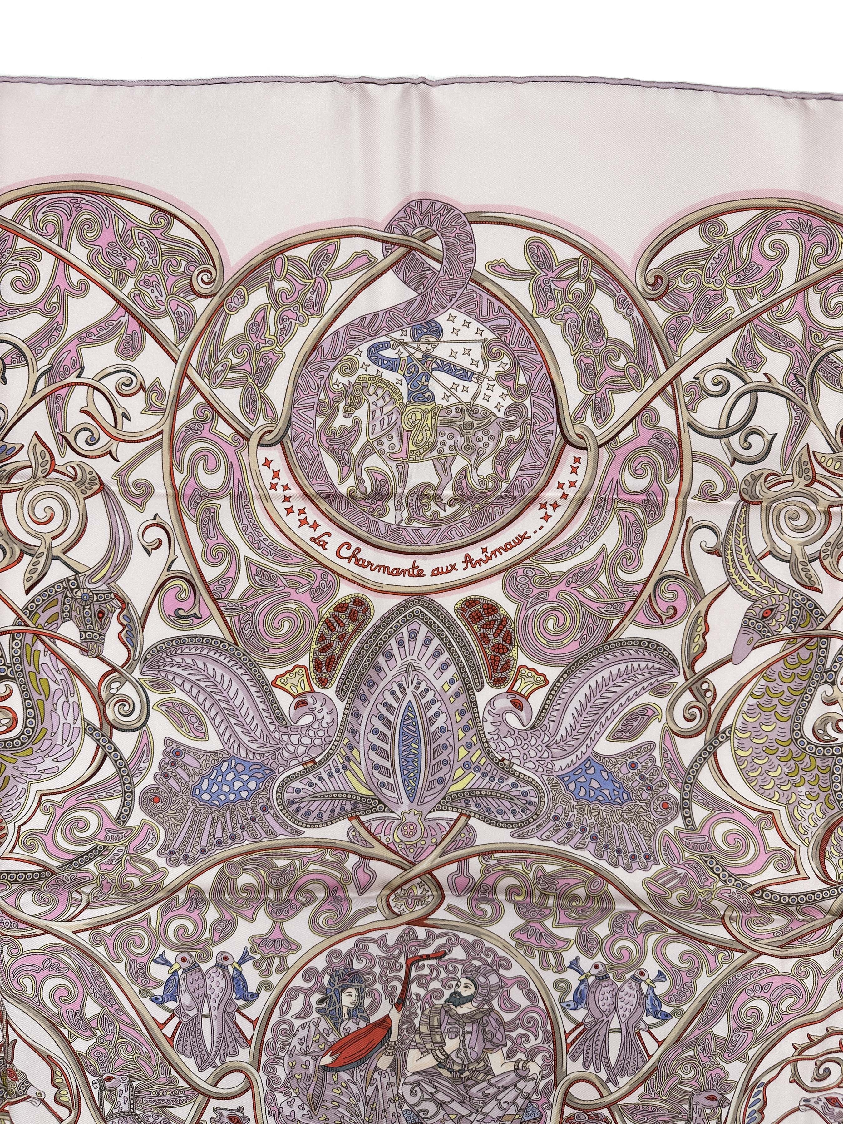 Hermès La Charmante Aux Animaux 90