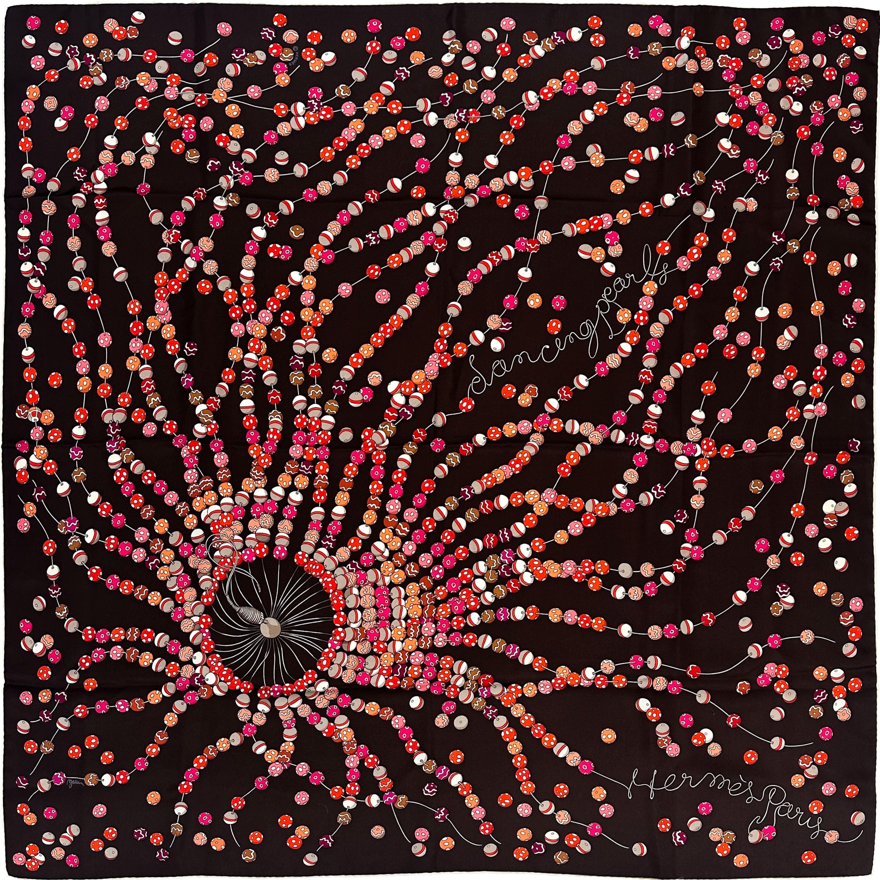 Hermès Dancing Pearls 90