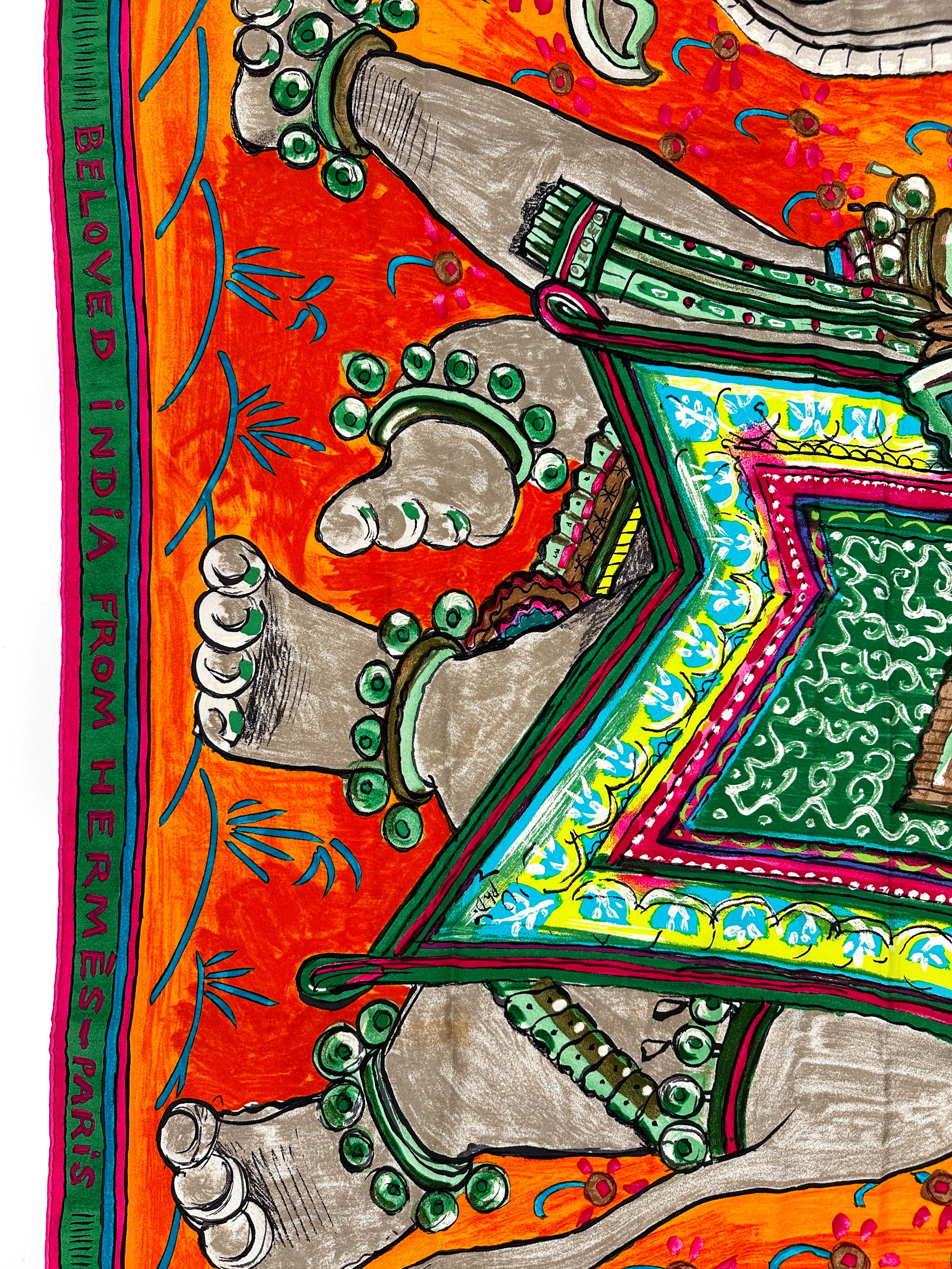 Hermès Beloved India 90