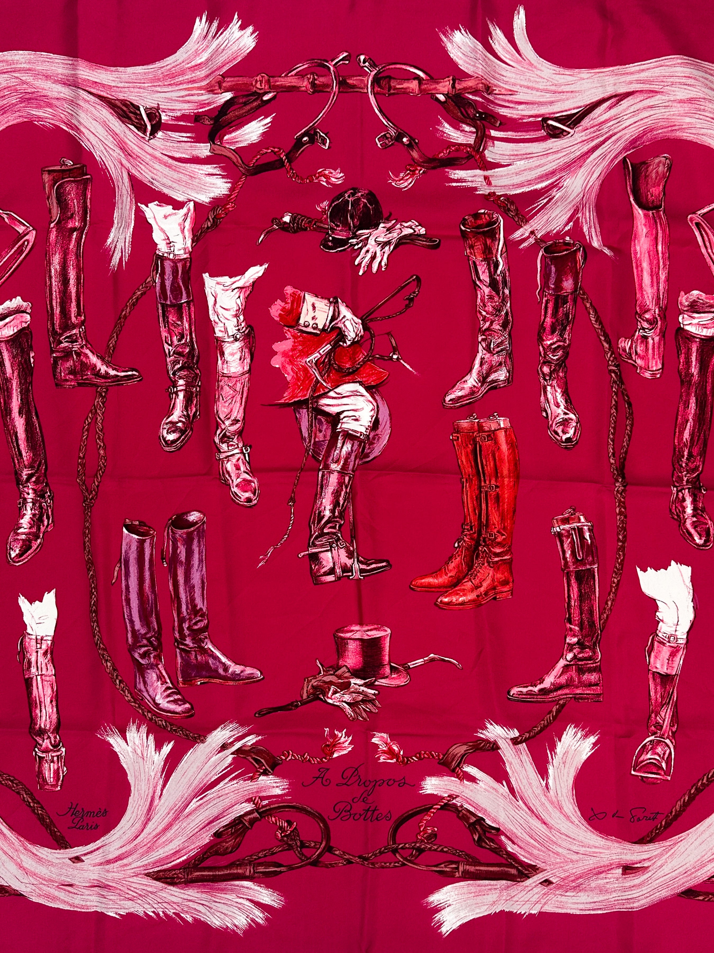 Hermès A Propos de Bottes 90