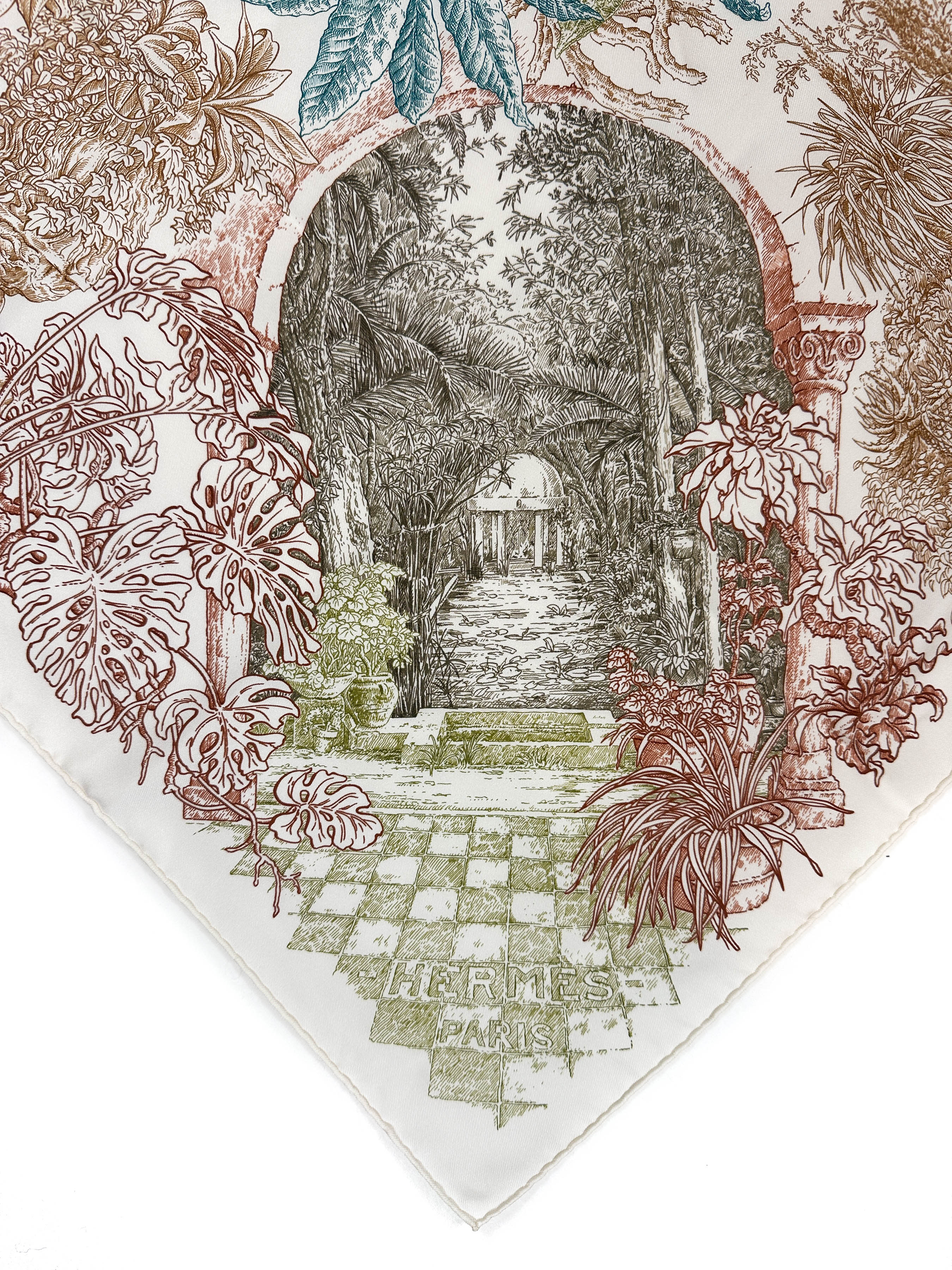 Hermès Le Jardin de Leïla 90