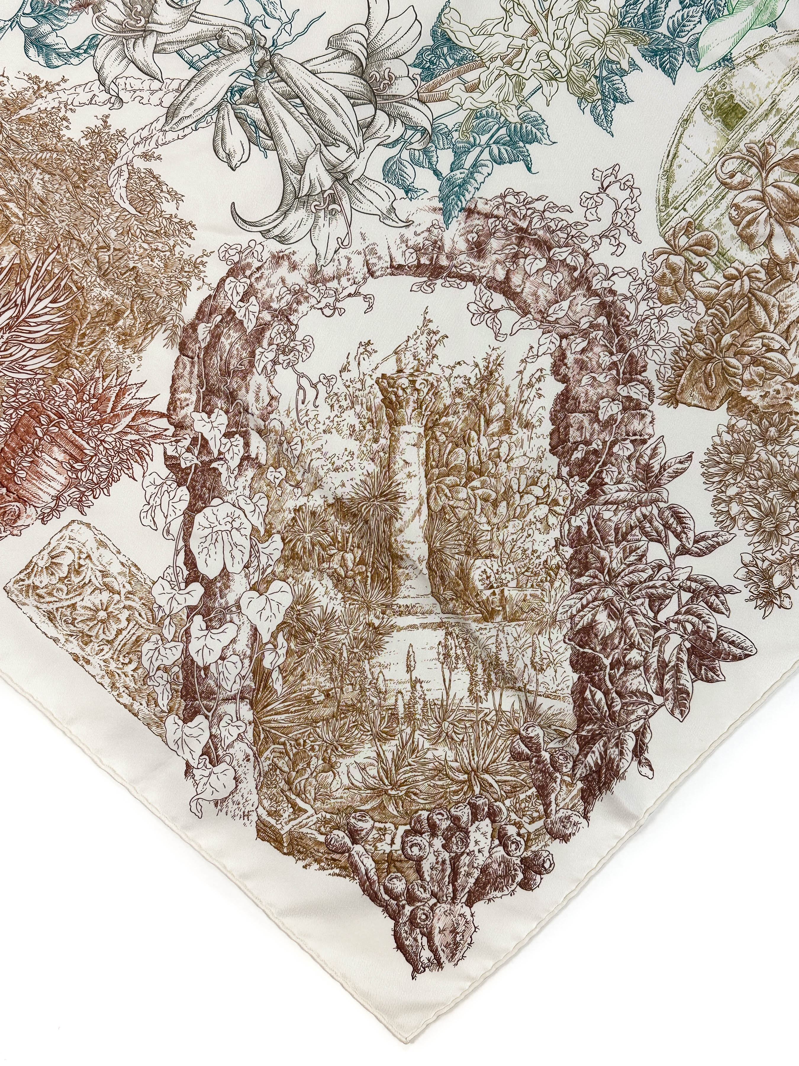 Hermès Le Jardin de Leïla 90