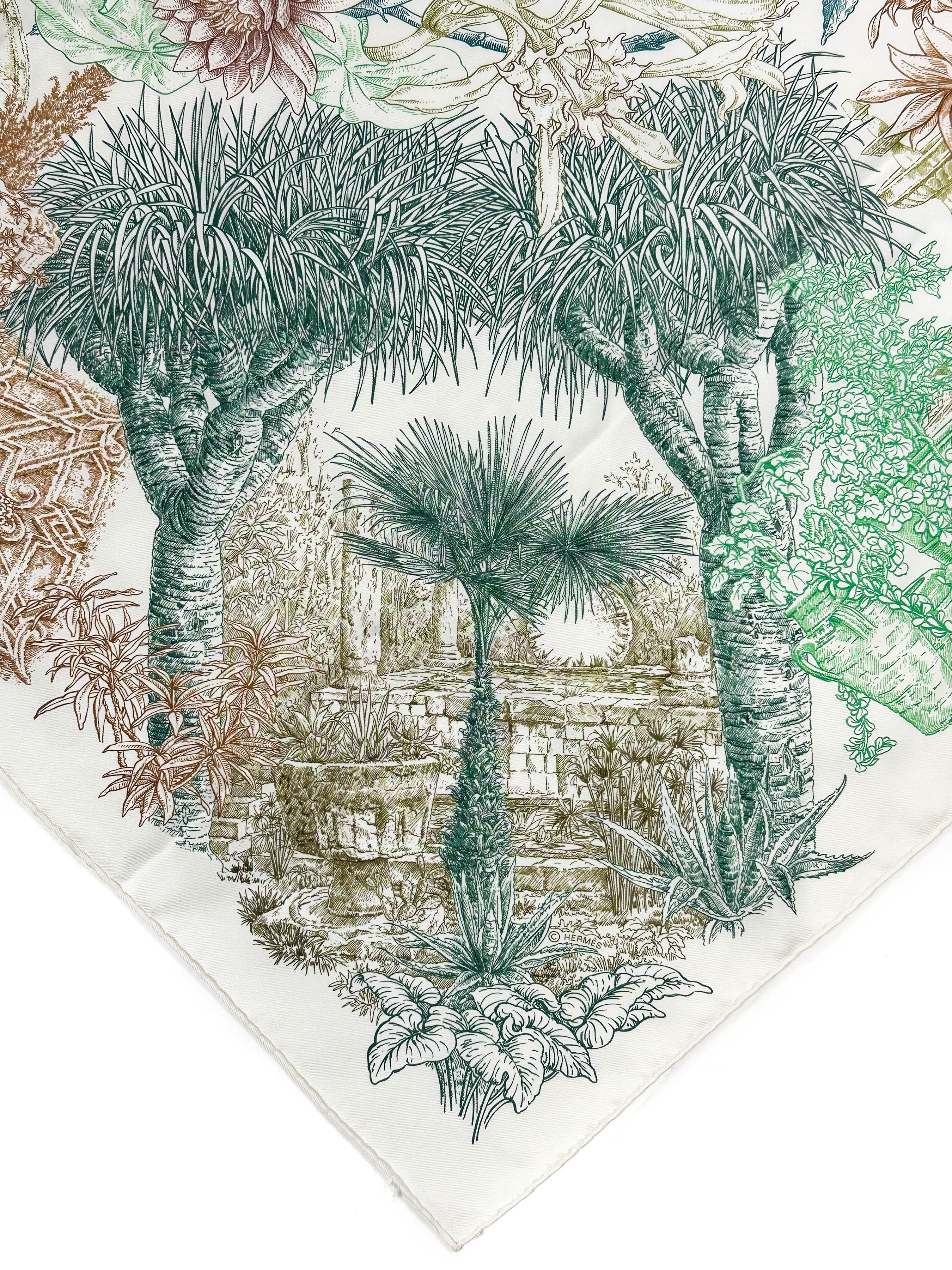 Hermès Le Jardin de Leïla 90