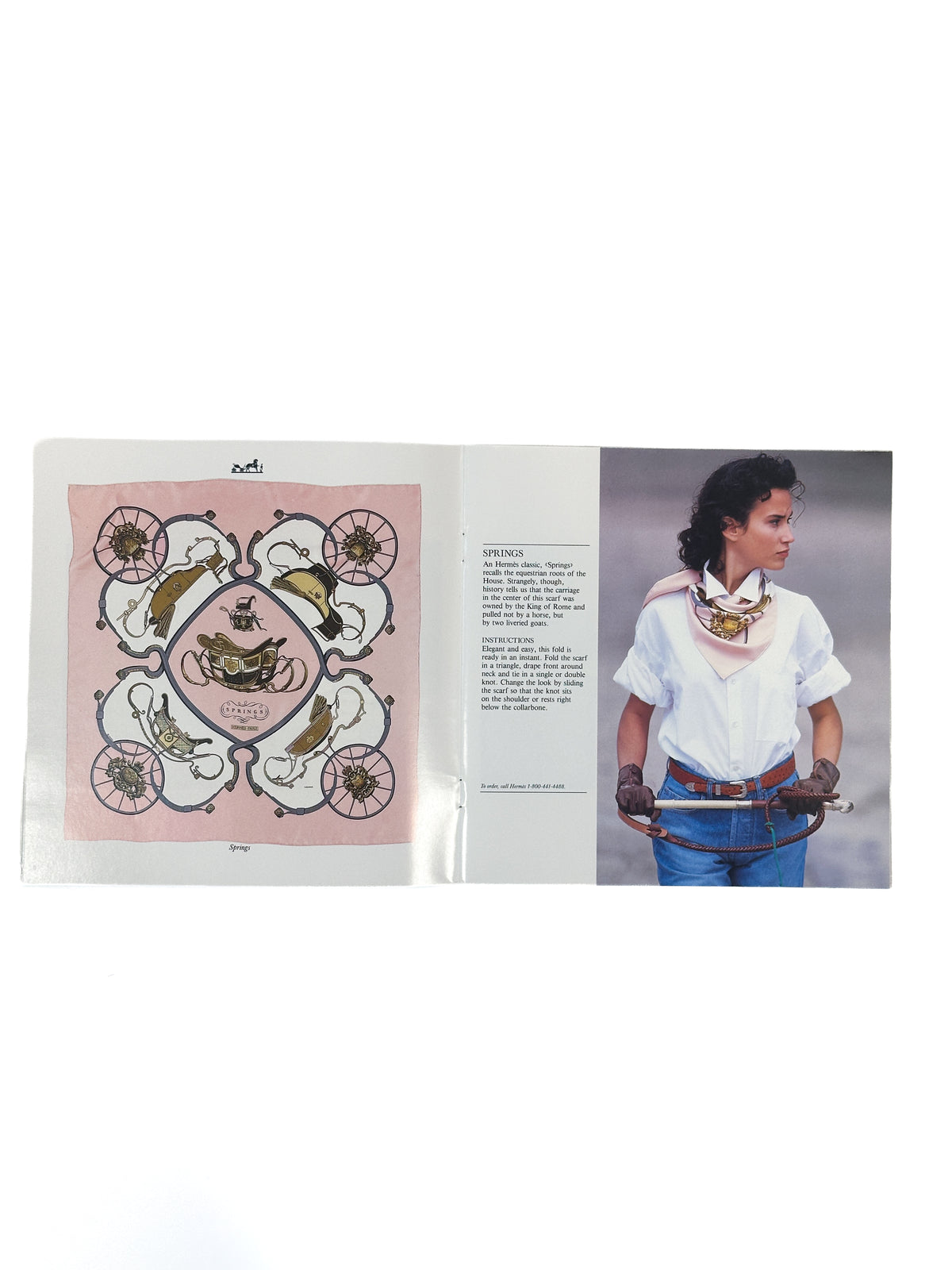 Hermès 1988 How to Wear Your Hermès Scarf Catalog