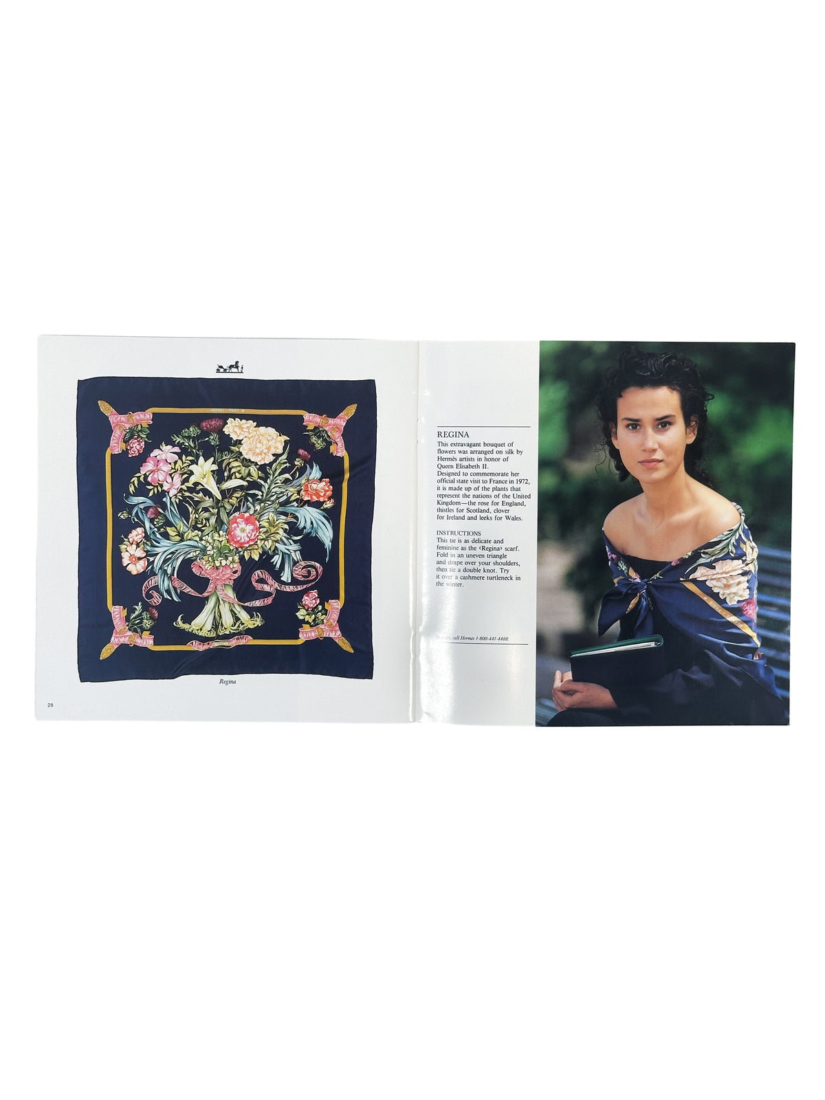 Hermès 1988 How to Wear Your Hermès Scarf Catalog