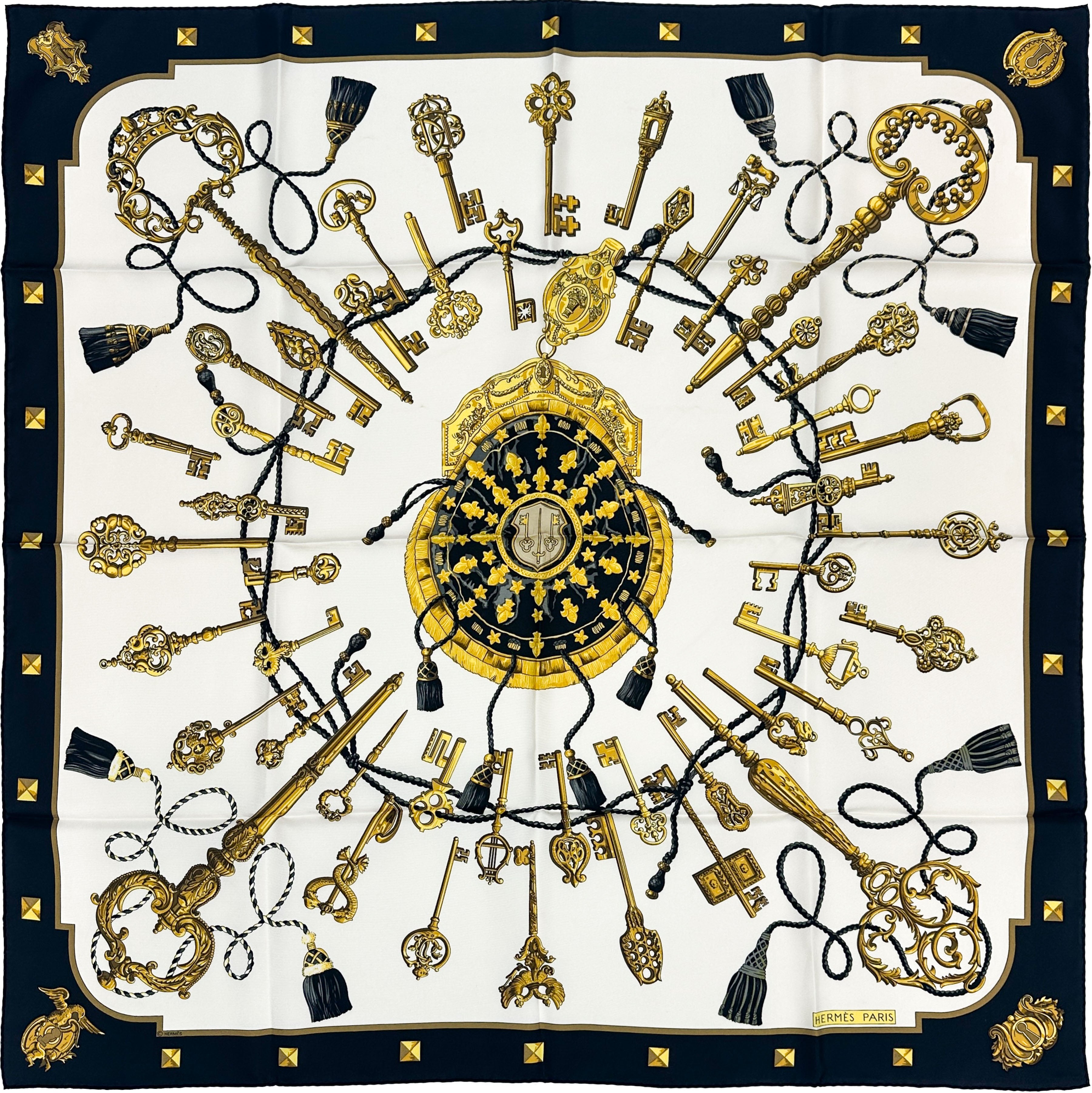 Hermès Les Cles 90
