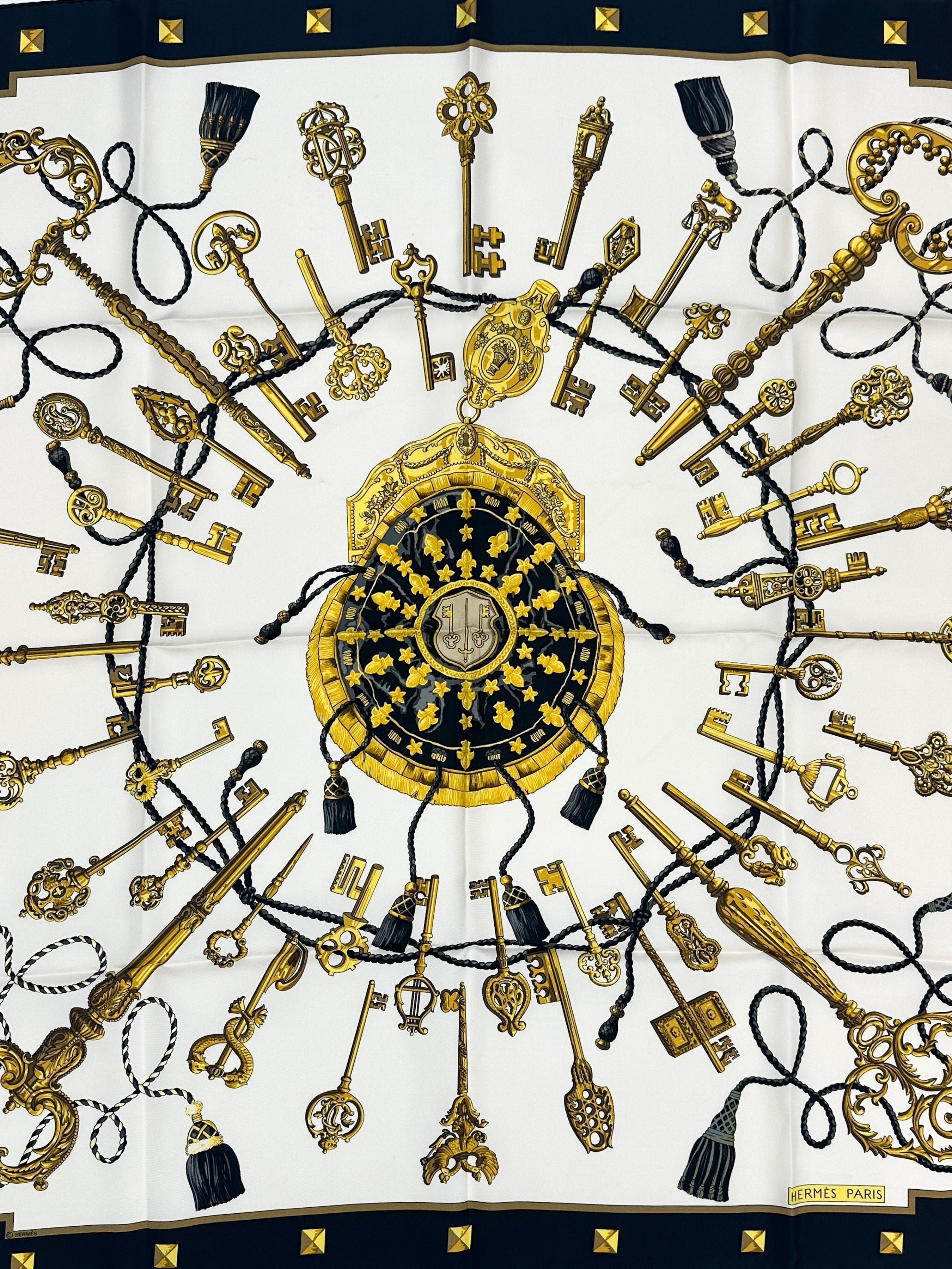 Hermès Les Cles 90